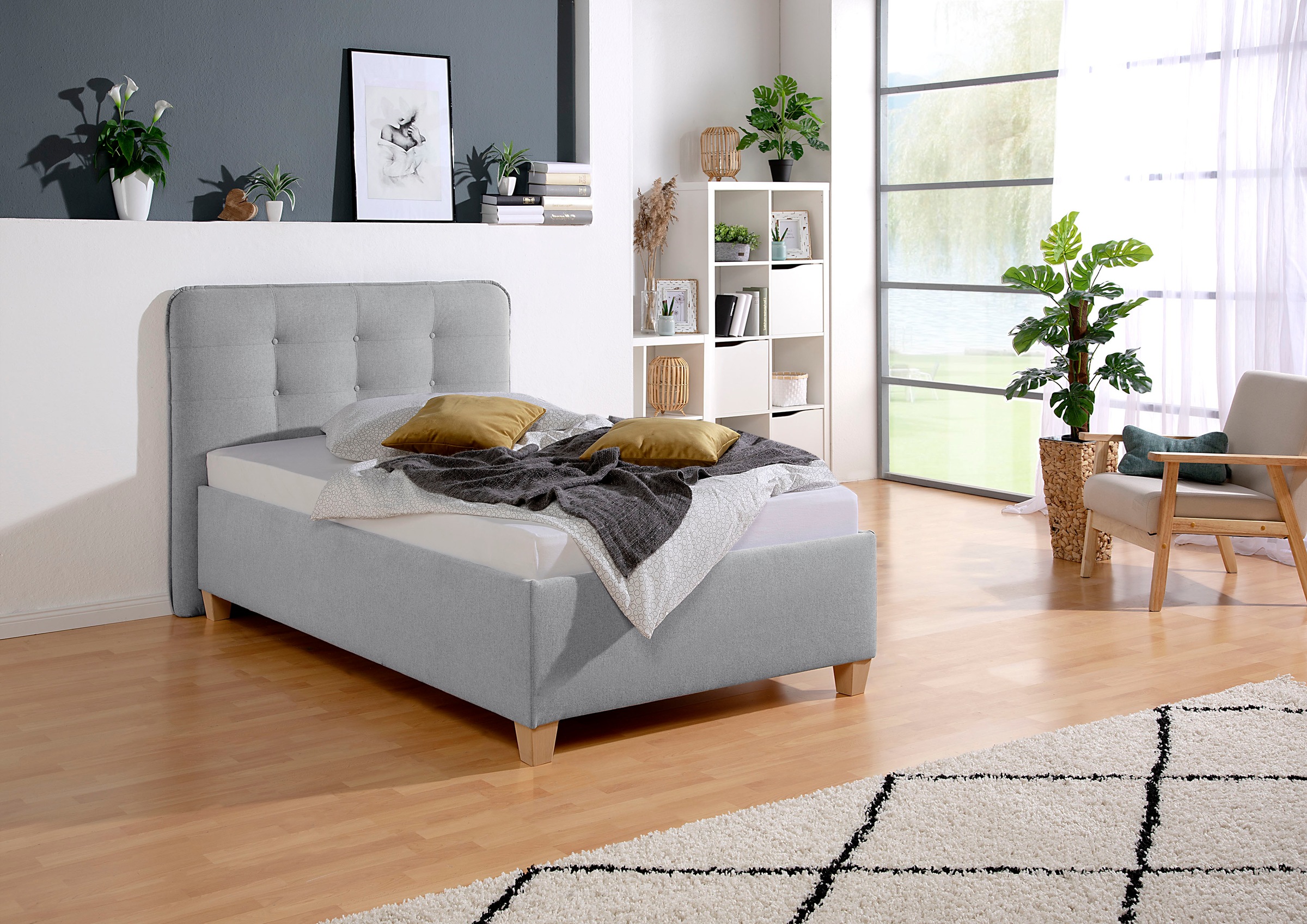 Maintal Polsterbett inklusive Bettkasten günstig online kaufen