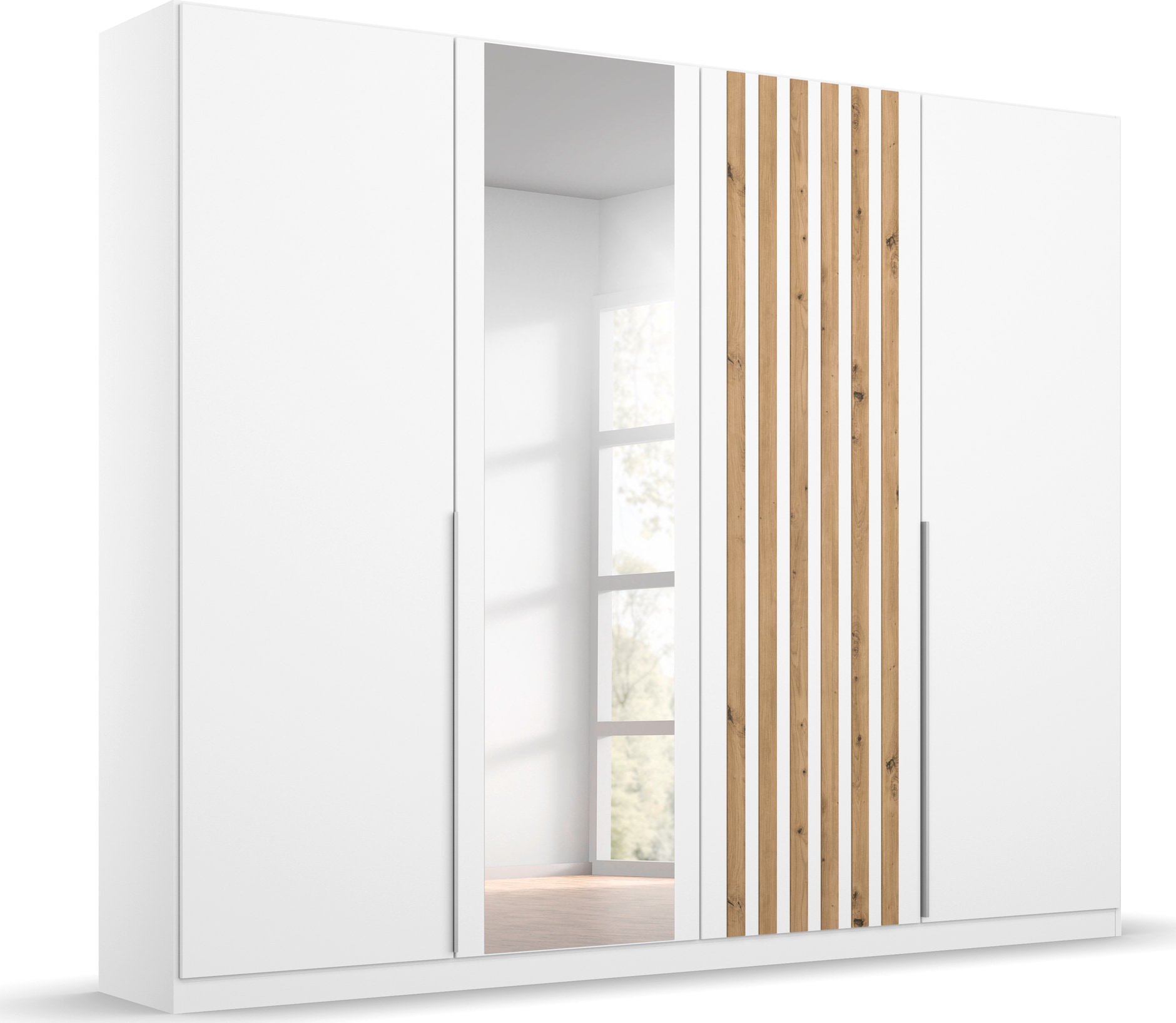 rauch Schlafzimmer-Set »Lamella«, (Set), mit eleganter Lamellenabsetzung