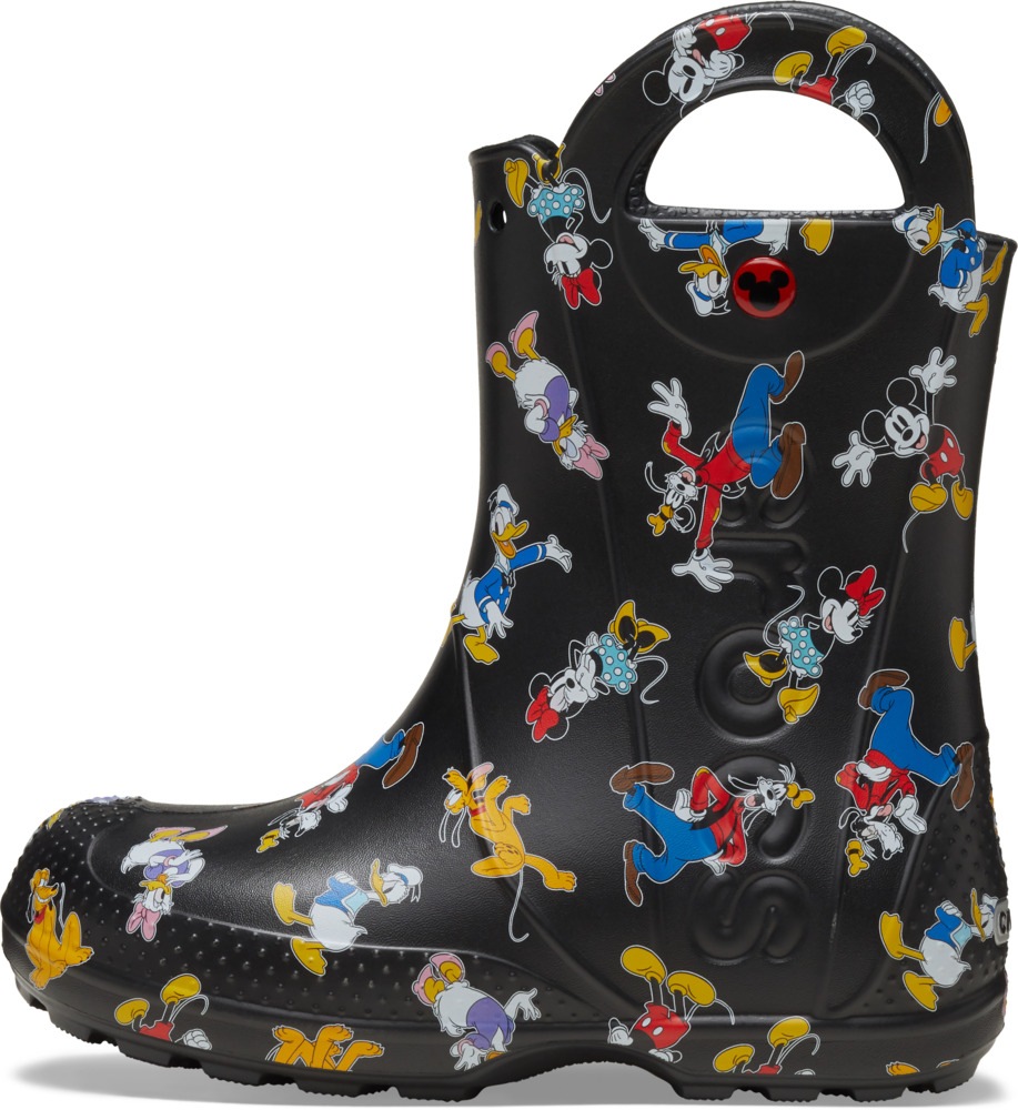 Crocs Gummistiefel »Toddlers’ Mickey Mouse and Friends Handle It Rain Boot«  Regenstiefel, Matschstiefel mit coolem Motiv