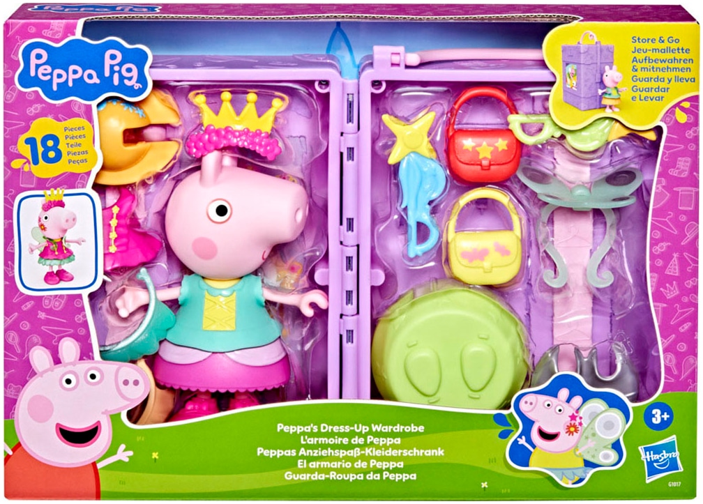 Hasbro Spielwelt »Peppa Pig Peppas Anziehspaß-Kleiderschrank«