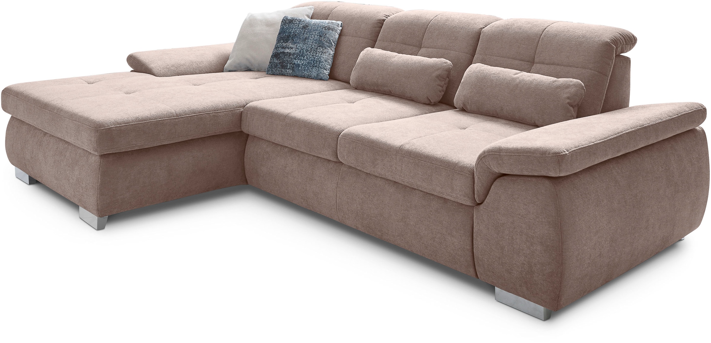 Die PlanBar Ecksofa »MP-IN16037 L-Form mit Kaltschaum-Polsterung« mit Sitzt günstig online kaufen
