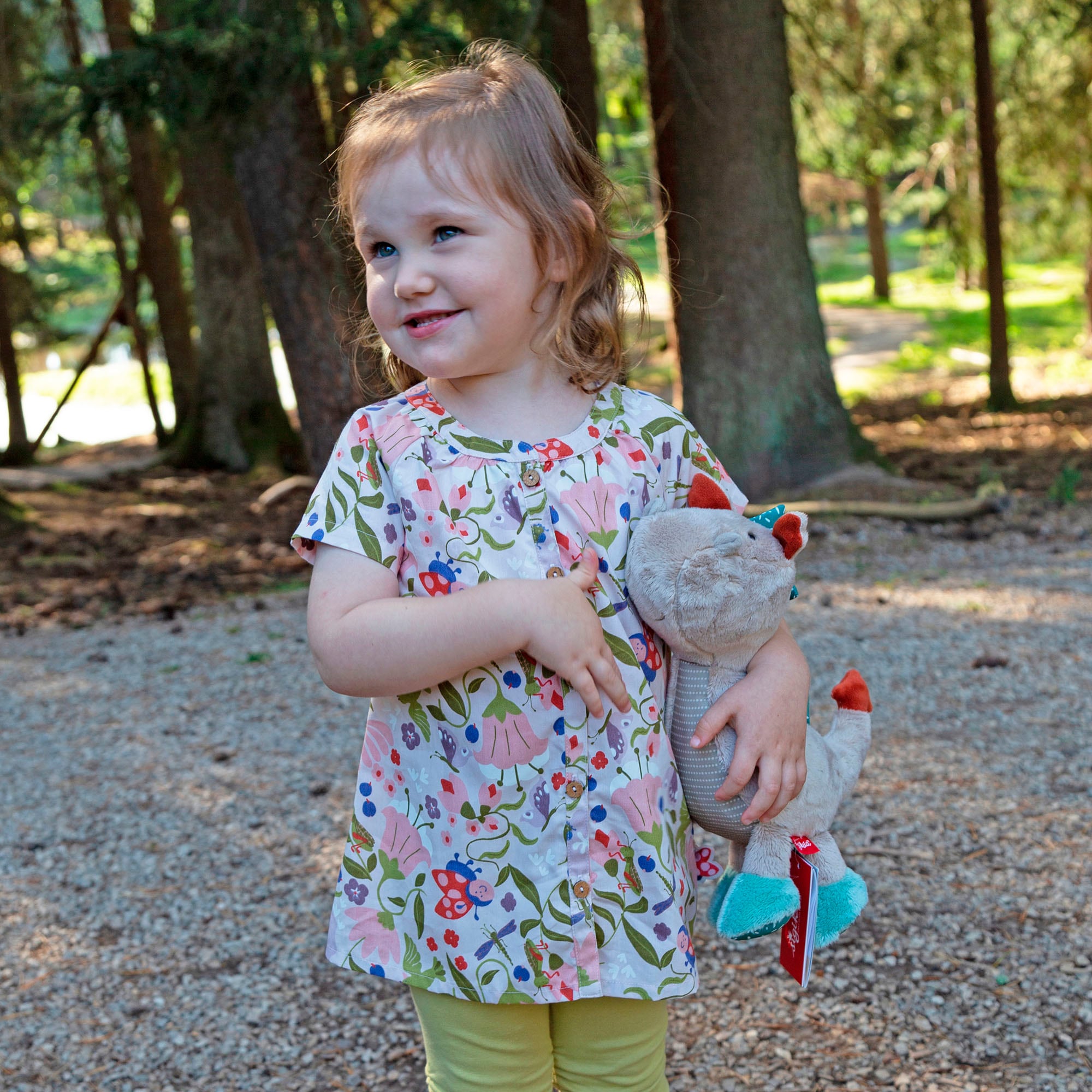Sigikid Kuscheltier »Patchwork Sweety Yellow, Drache«
