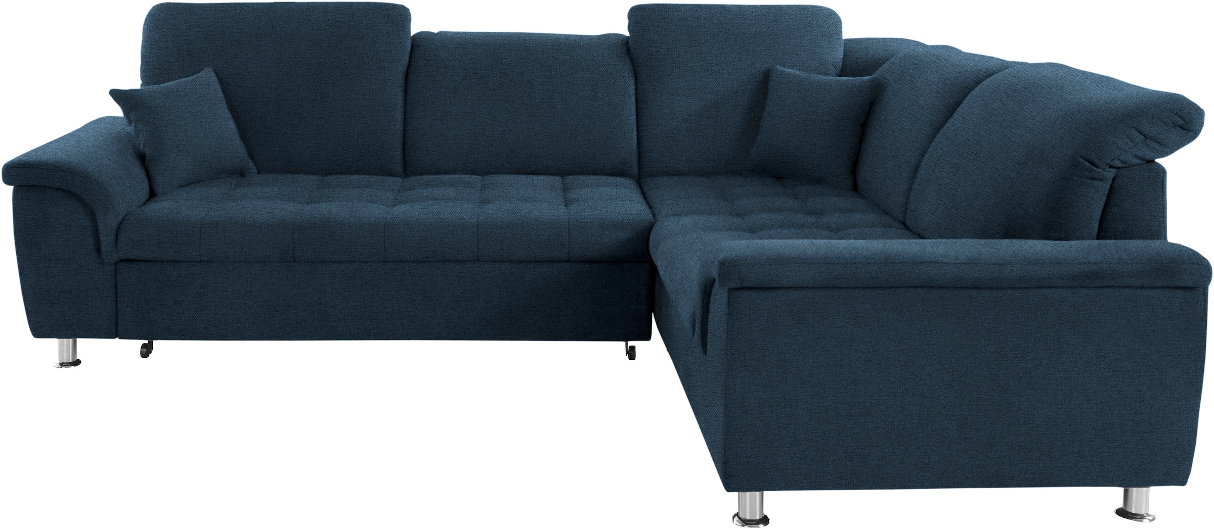 DOMO collection Ecksofa »Franzi L-Form«, wahlweise mit Kopfteilverstellung günstig online kaufen