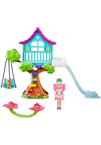 Barbie Puppenhaus »Dreamtopia Chelsea Feen-Baumhaus-Spielset mit Puppe« kaufen