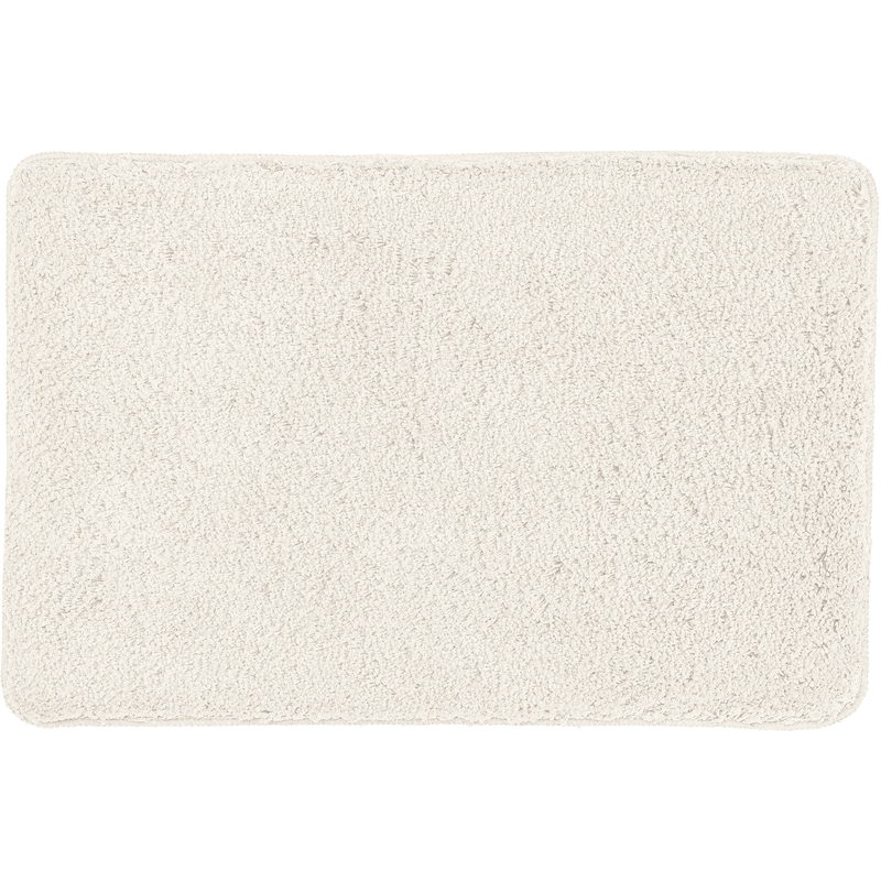 KLEINE WOLKE Badematte »»Scott«« Höhe 12 mm rutschhemmend beschichtet fußbodenheizungsgeeignet Badteppich, Uni Farben, weich & kuschelig weiß...