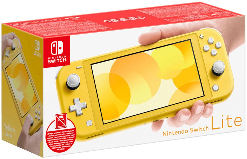 NINTENDO SWITCH Spielekonsole »Lite (ohne Netzteil)« 32 GB Gelb