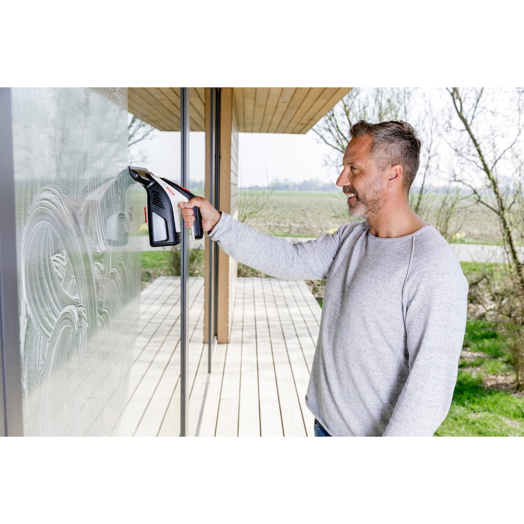 Bosch Home & Garden Akku-Fenstersauger »GlassVac Solo Plus«
