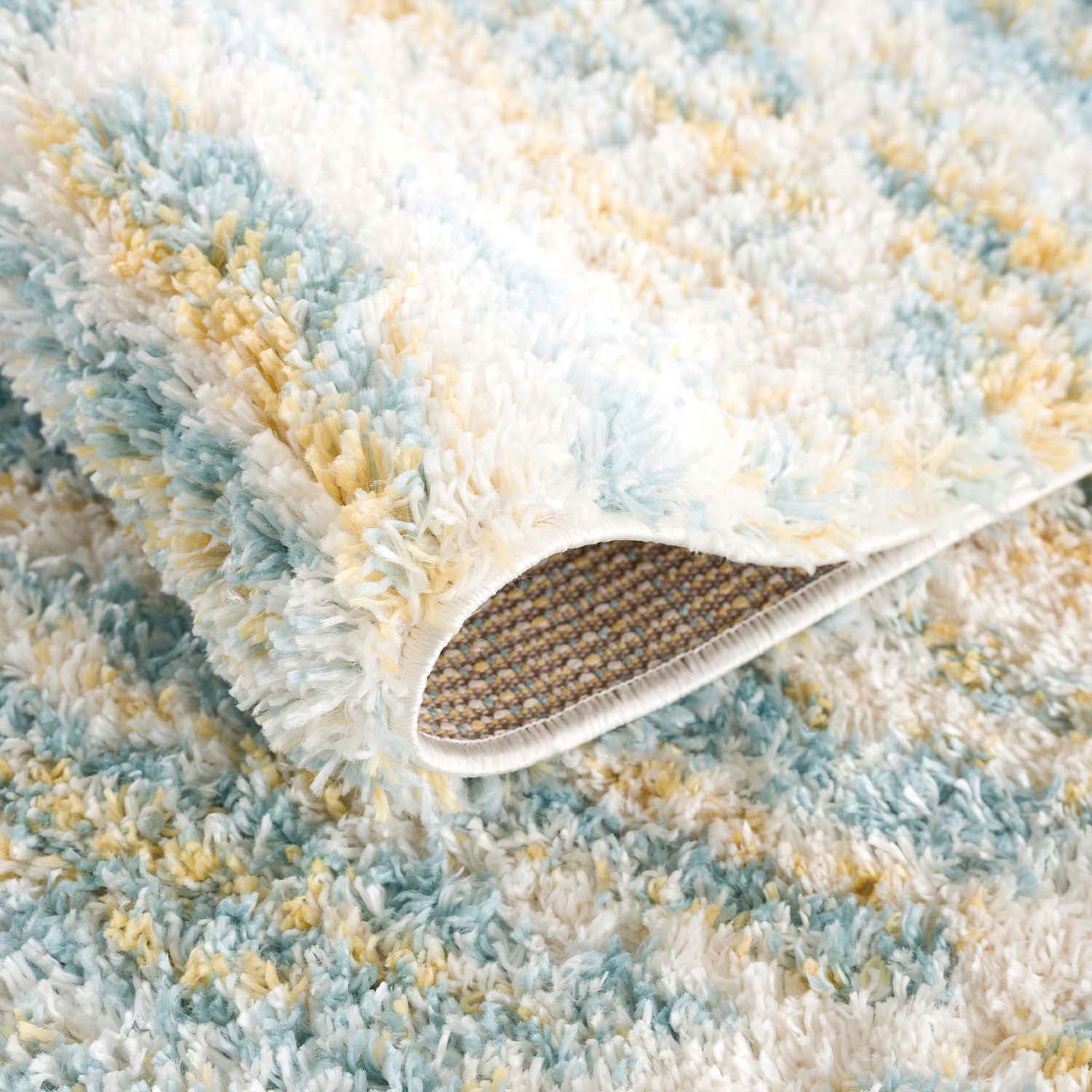 Carpet City Hochflor-Teppich »Pulpy 557«, rechteckig, 30 mm Höhe, besonders weich, Ethno Look, ideal für Wohnzimmer & Schlafzimmer