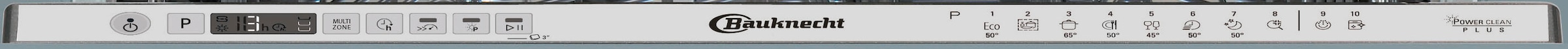 BAUKNECHT vollintegrierbarer Geschirrspüler »OBIO POWERCLEAN 6330«, 14 Maßgedecke