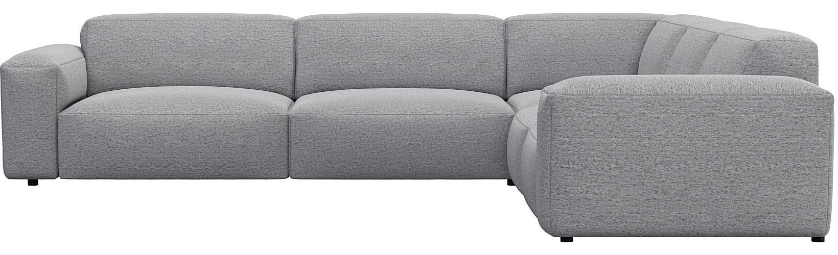 FLEXLUX Ecksofa "Lucera, super bequem durch hochwertigen Sitzaufbau mit Kal günstig online kaufen