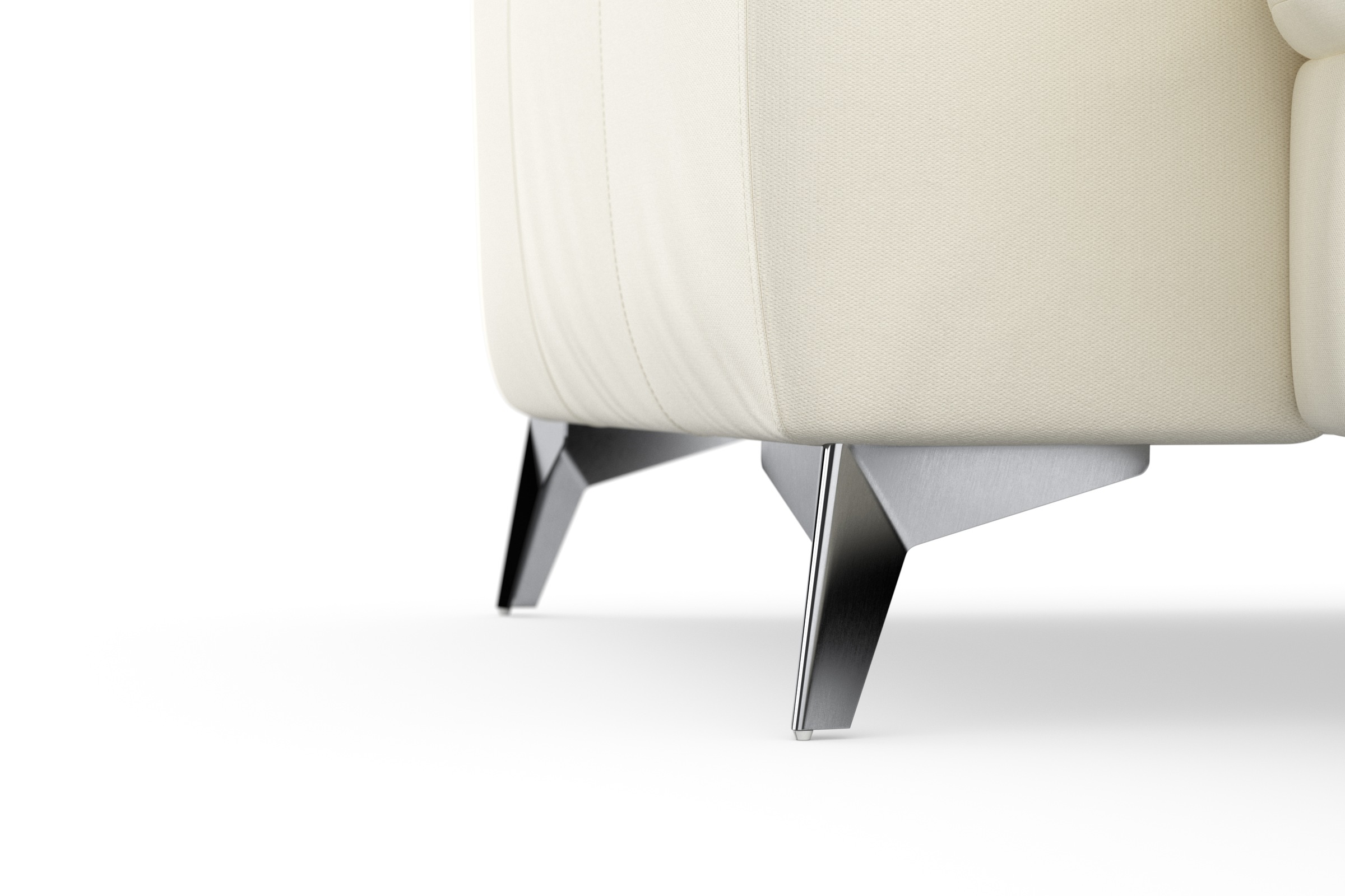sit&more Ecksofa »Sinatra L-Form«, mit Recamiere, optinal mit Kopfteilverstellung und Armteilfunktion