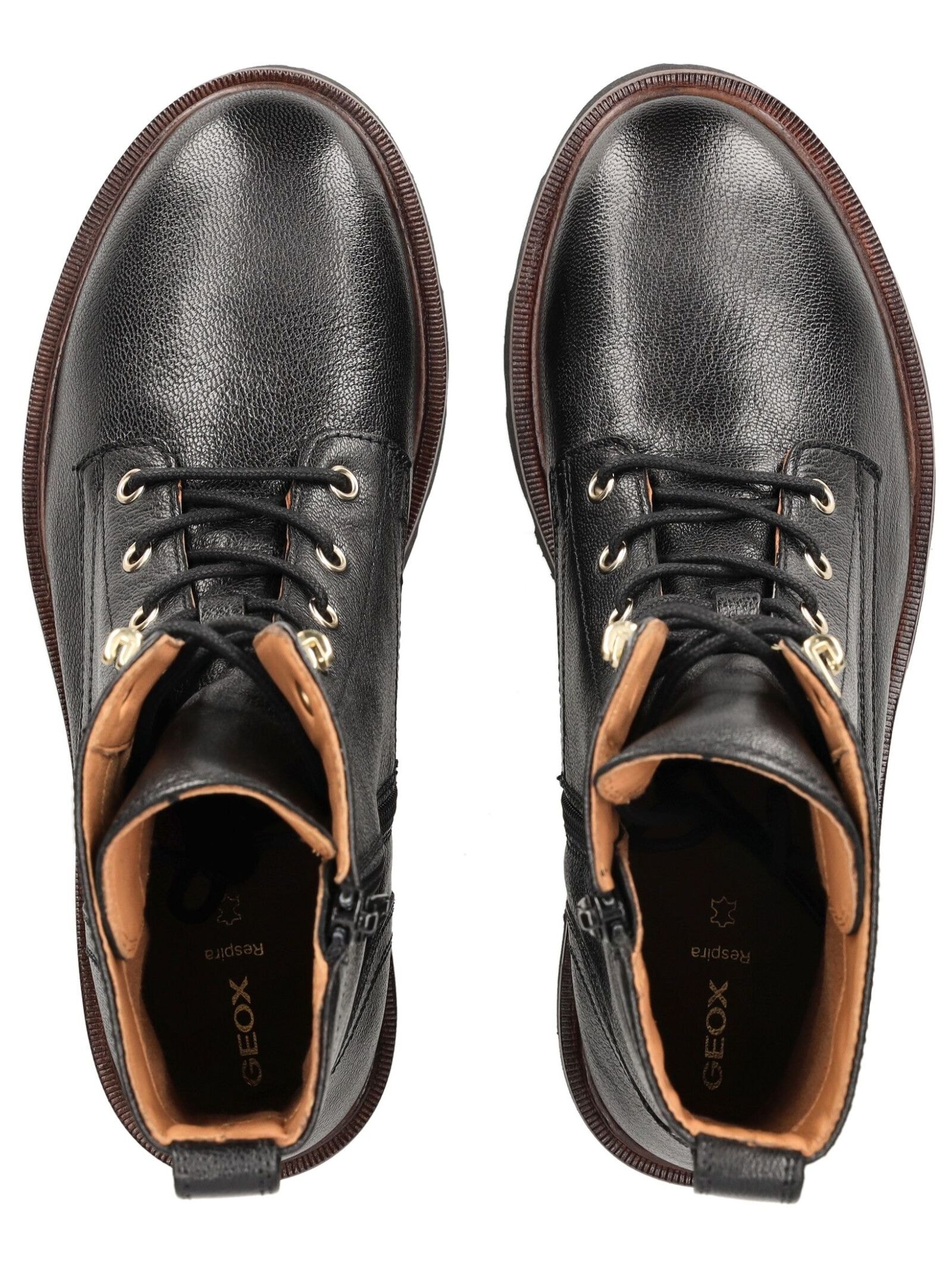 Geox Schnürstiefelette »Geox Stiefelette Leder«