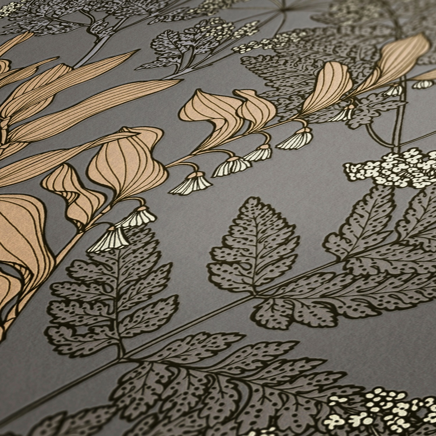 Architects Paper Vliestapete »Floral Impression«, floral-botanisch-Wald, Tapete Blumen Tapeten Wohnzimmer Schlafzimmer Küche modern Design Büro