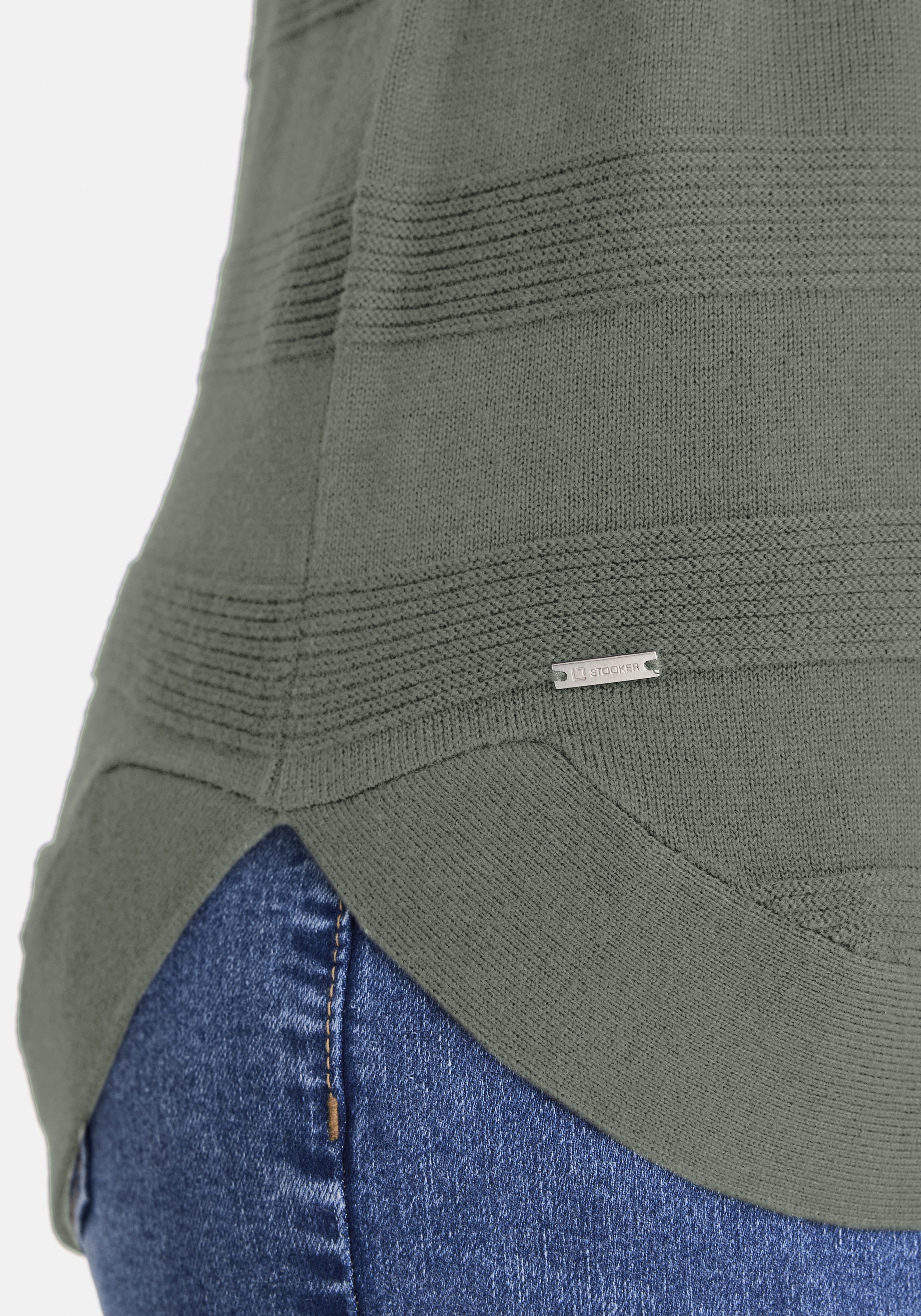 STOOKER WOMEN Strickpullover »CARINA Strickpullover« Strick-Pullover Rundhals für Damen