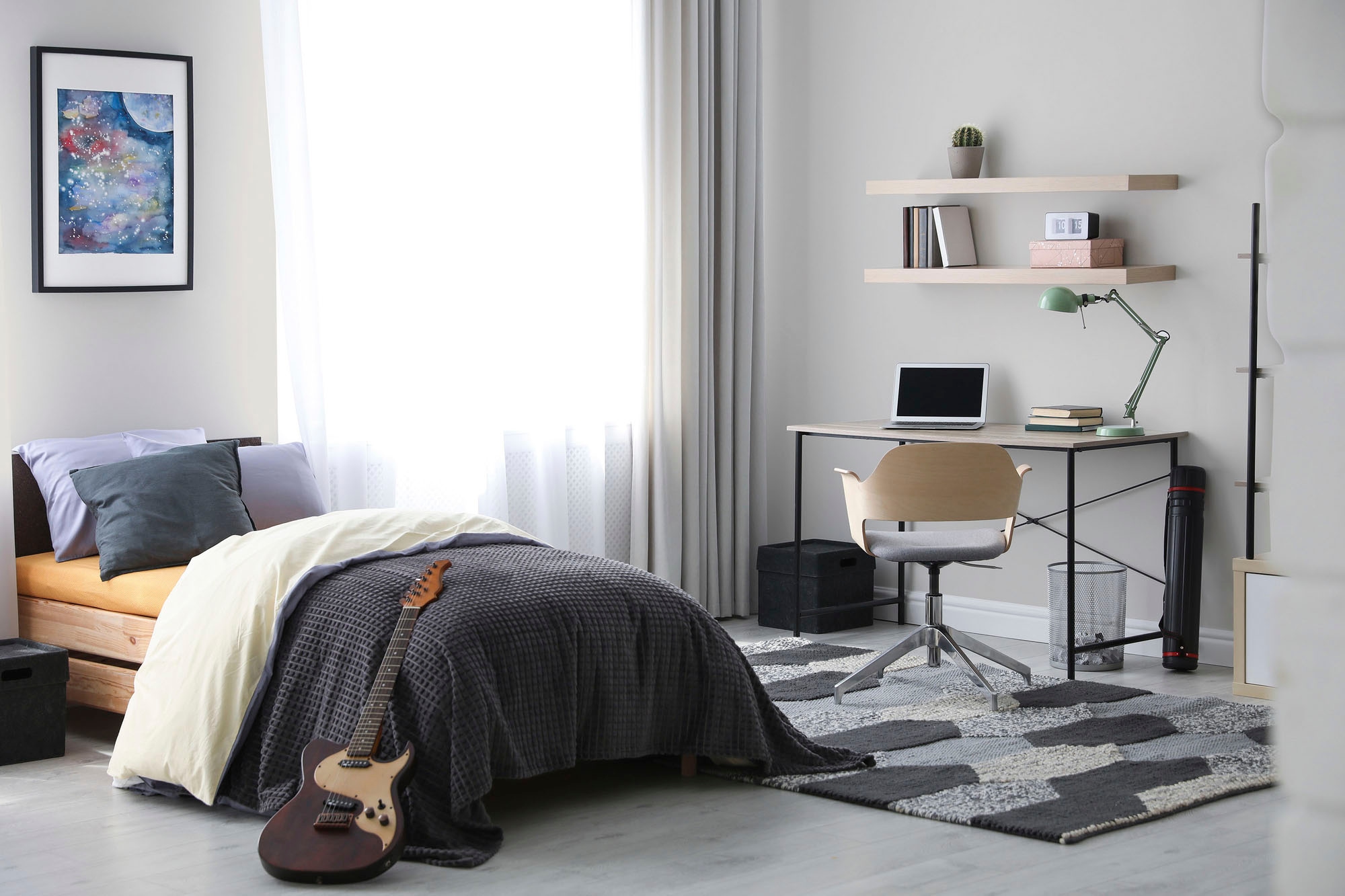 A.S. Création Wandfarbe »Premium Innenwandfarbe PURO Tuchmatt creamy grey« ideal für Wohnzimmer, Schlafzimmer, Flur und Küche, Farbwelt Grau