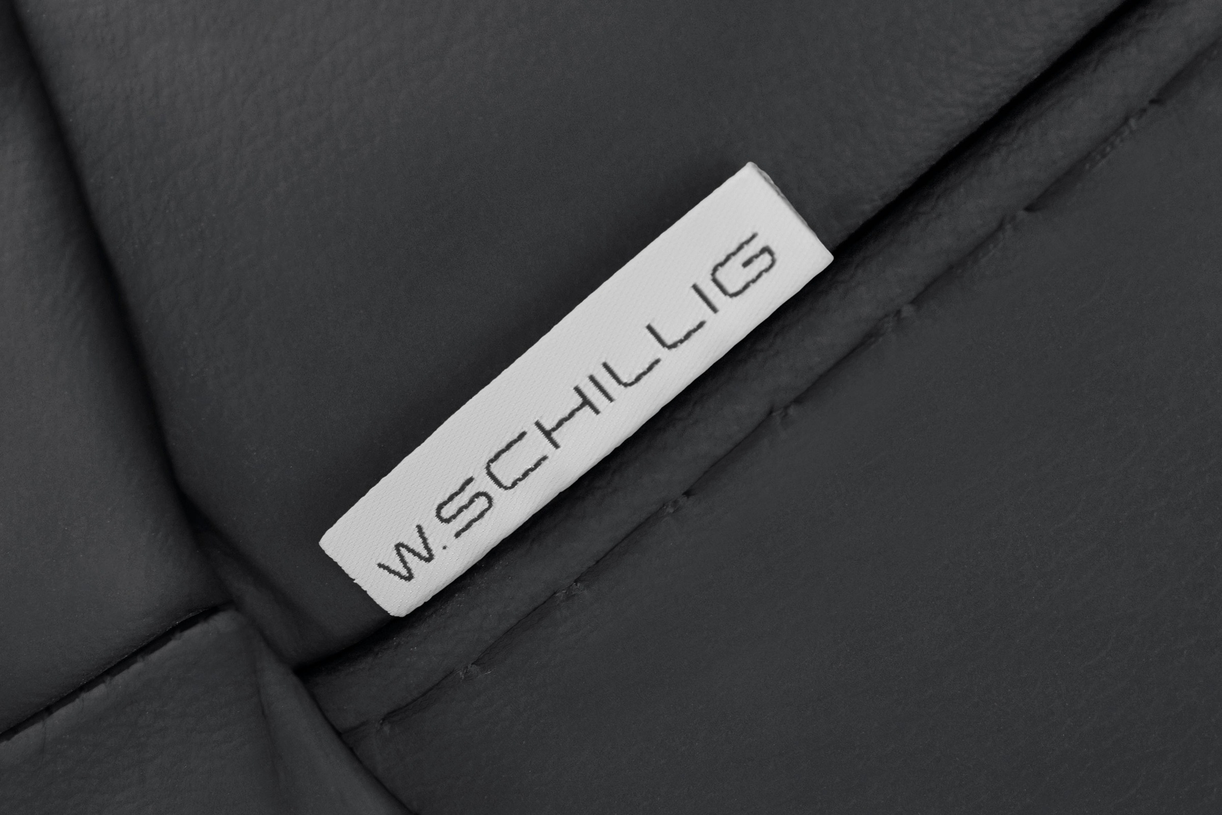 W.SCHILLIG 2-Sitzer »montanaa«, mit Metallfüßen in Chrom glänzend, Breite 192 cm
