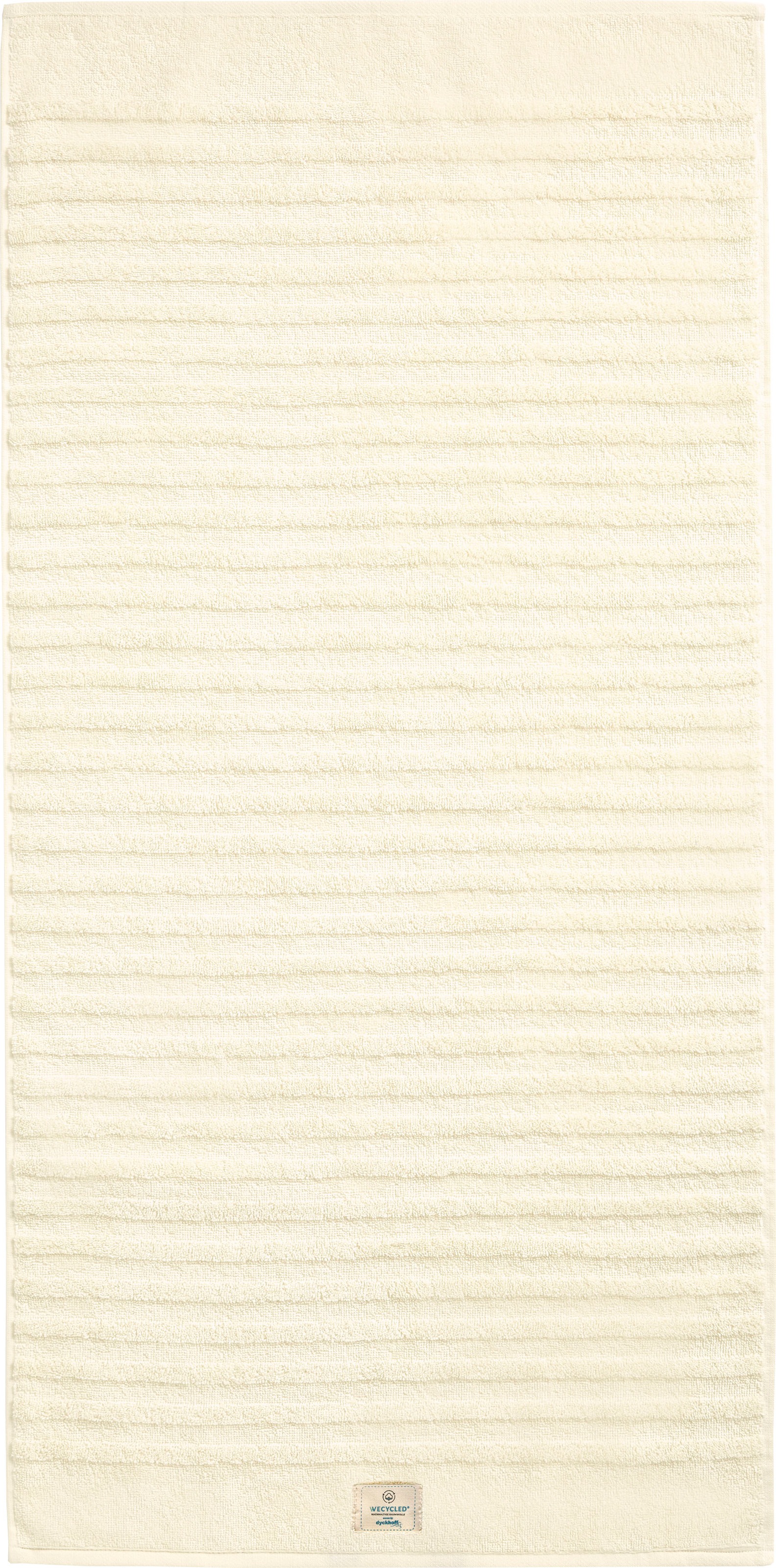 Dyckhoff Handtuch Set »Wecycled«, (3 St., 2x 50x100 cm-1x 70x140 cm), 2 Handtücher (50x100cm), 1 Duschtuch (70x140cm)