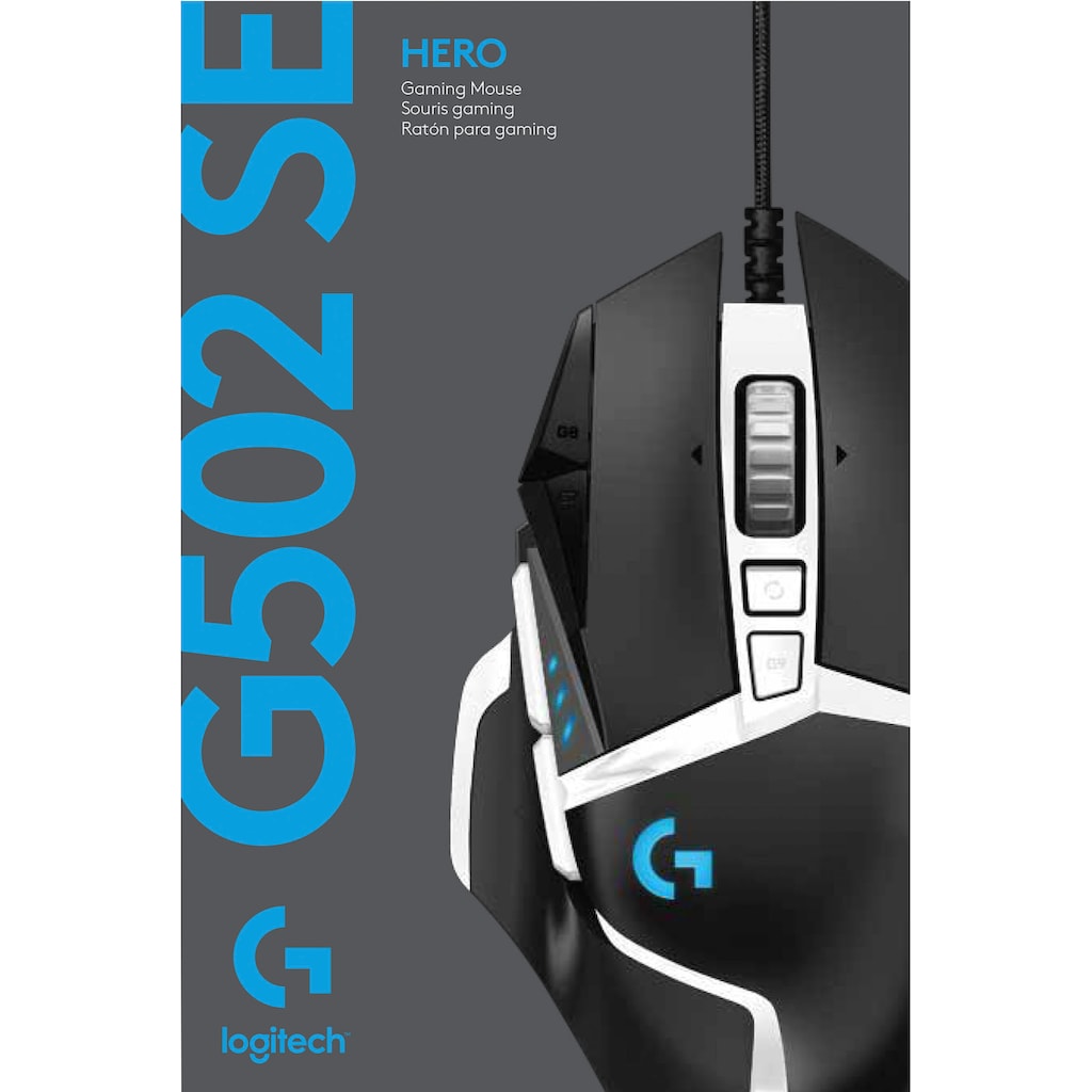 Logitech G Gaming-Maus »G502 SE HERO«, kabelgebunden