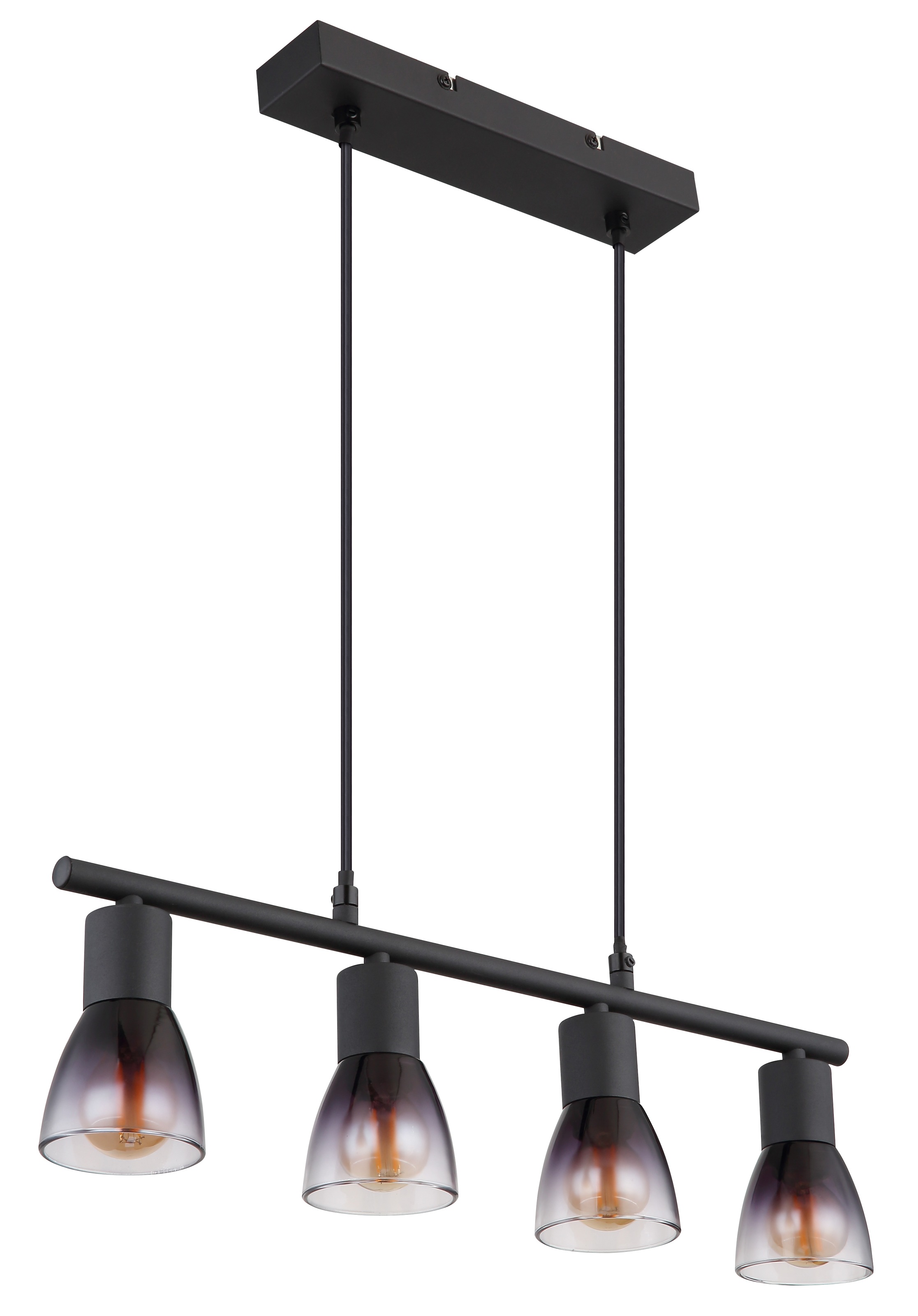 GLOBO LIGHTING Hängeleuchte »SATELLA«, Leuchtmittel E14 | ohne Leuchtmittel, Hängelampe/Pendelleuchte/Esszimmer/Wohnzimmer/Esstisch