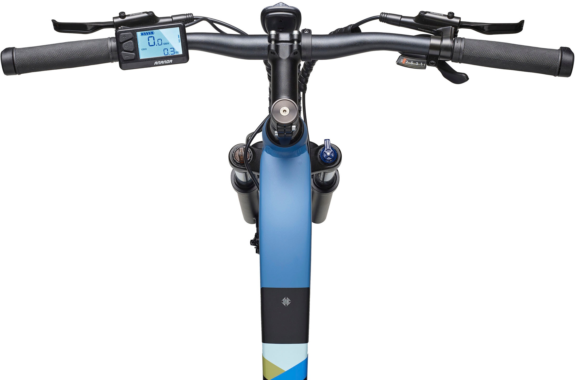 Telefunken E-Bike »Aufsteiger M925«, 8 Gang, Shimano, Acera, Mittelmotor 250 W, Pedelec, Elektrofahrrad für Damen u. Herren, MTB