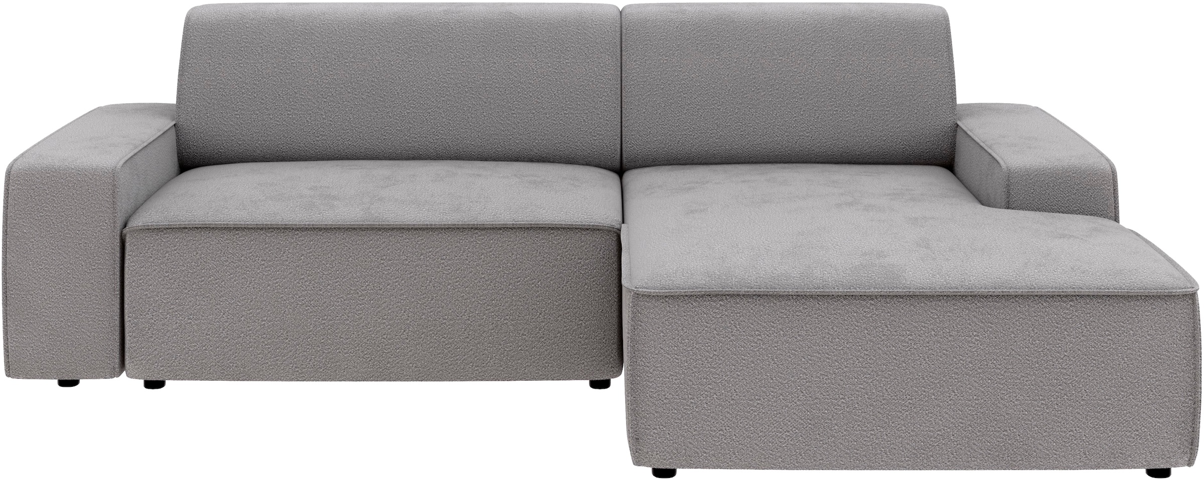 TRENDMANUFAKTUR Ecksofa »Graz, wahlweise mit Sitzvorschub und Bettkasten, L-Form, Breite 246 cm«, in Cord-, haustierfreundlichem LEO Struktur- oder LUMOS-3D-Bezug