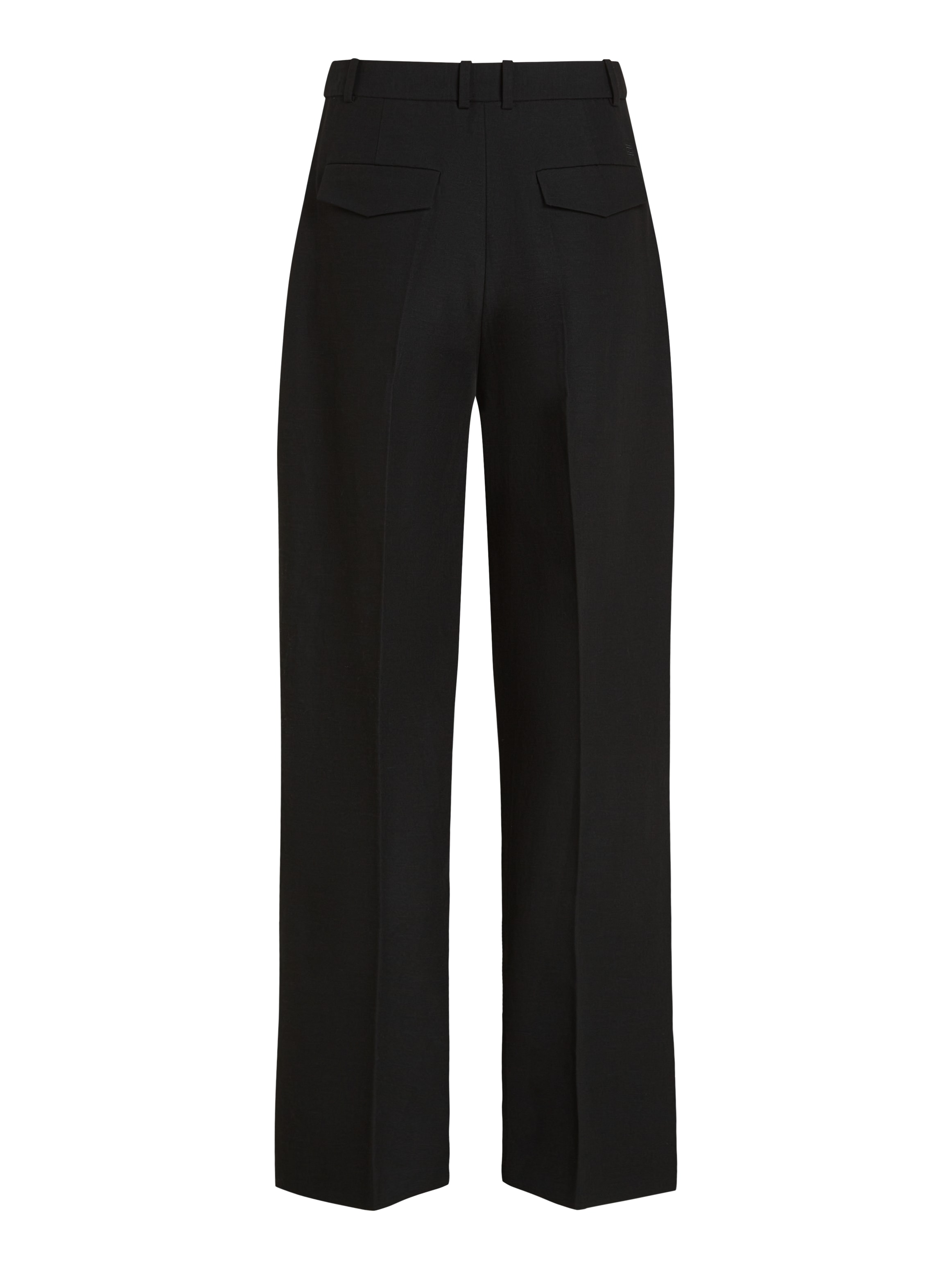 Tommy Hilfiger Webhose »LINEN MIX RLXD STRAIGHT PANTS«  mit Falten ,kühlendes Premium Leinen