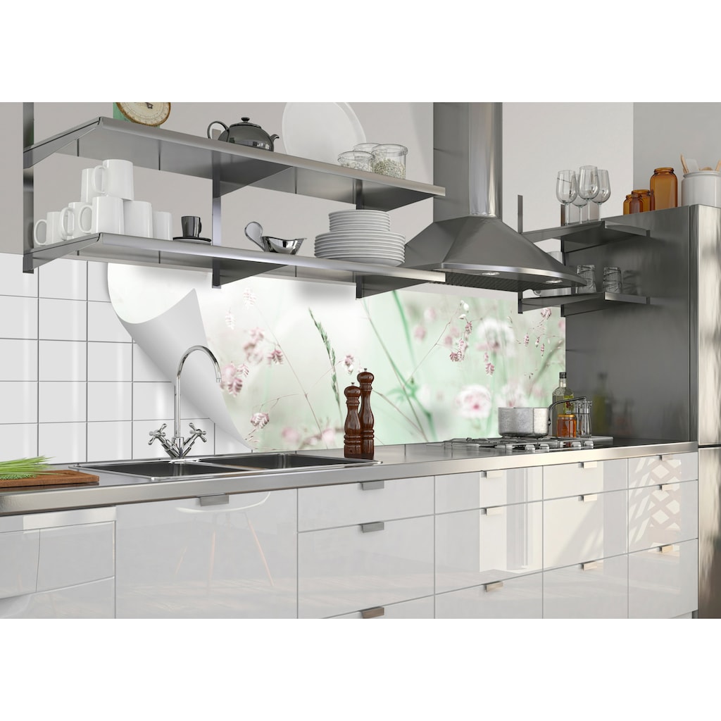 MySpotti Küchenrückwand »fixy Wildblumen«