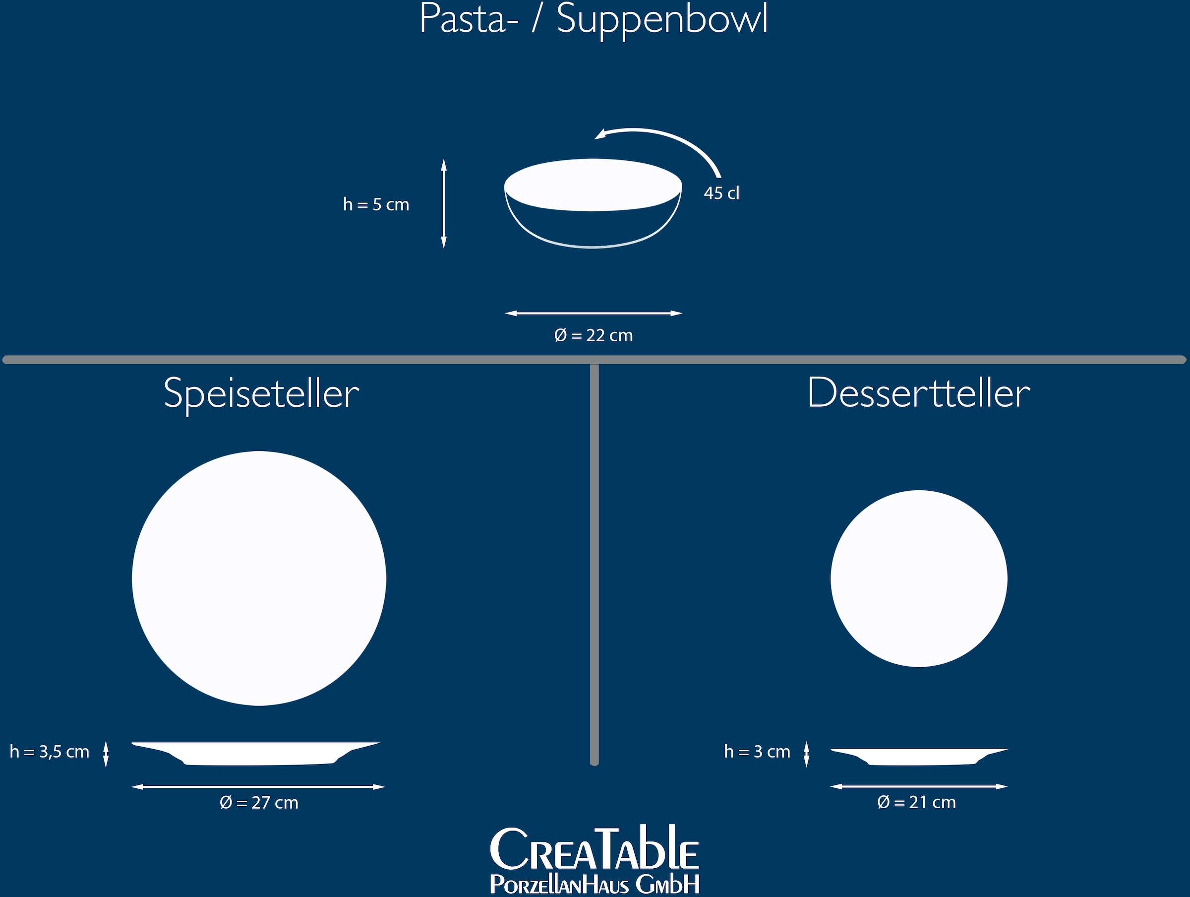 CreaTable Teller-Set »Geschirr-Set Reactive«, (Set, 12 tlg., Tafelservice für 4 Personen), Service, jedes Stück ein Unikat, 12 Teile, für 4 Personen