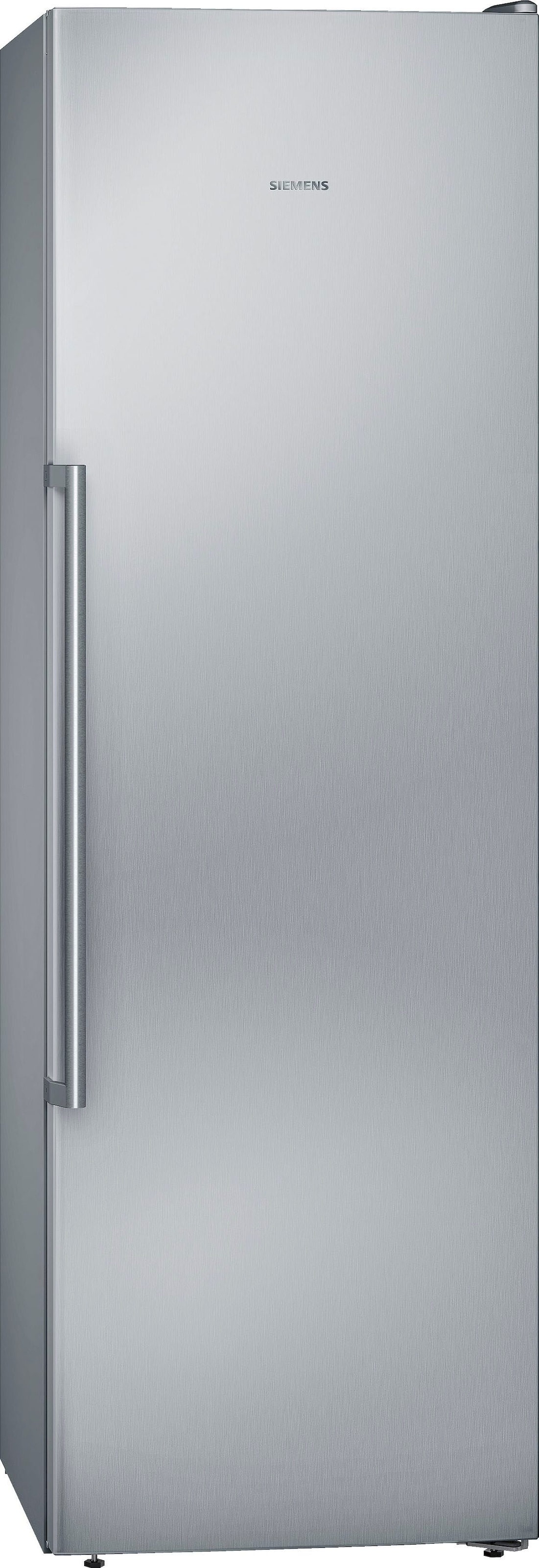 SIEMENS European Side-by-Side, 186 cm hoch, 120 cm breit, mit Schnellkühlfunktion-höhenverstellbare Füße-Umluftkühlung-Flaschenregal