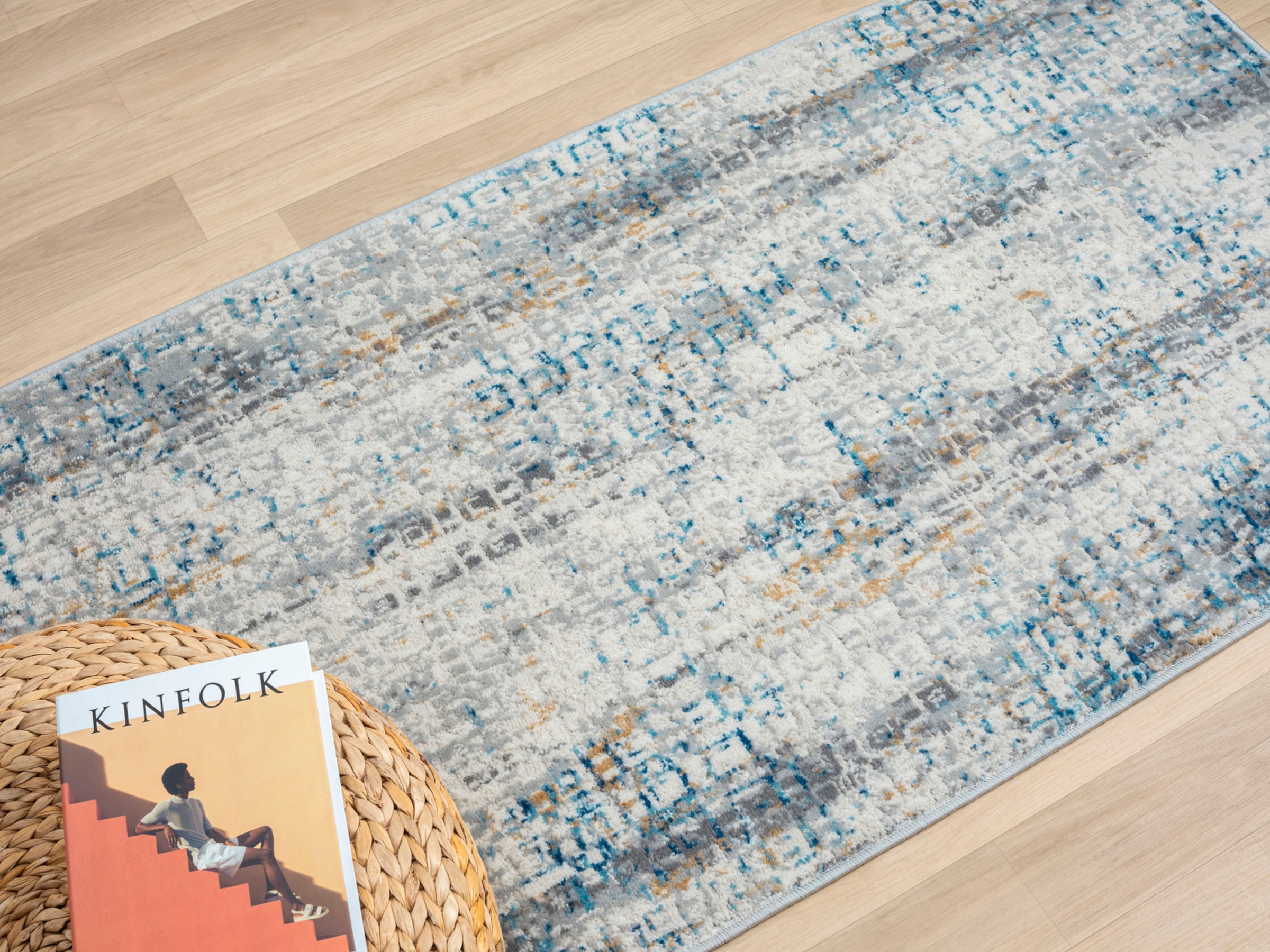 Myflair Möbel & Accessoires Teppich »My Look 2« rechteckig 8 mm Höhe Kurzflor, Ethno-Design, besonders weich durch Microfaser