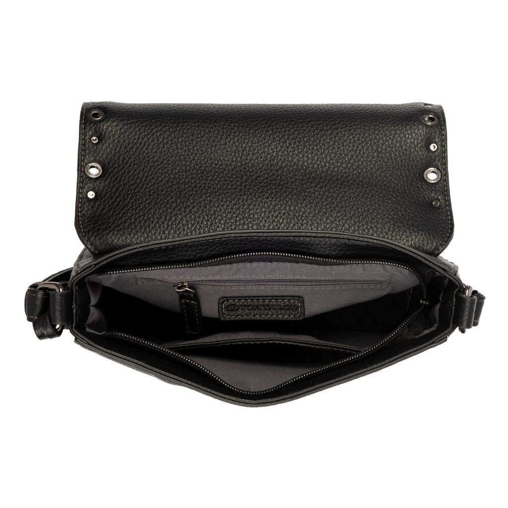 TOM TAILOR Satteltasche »Elaria« Western-Chic mit Nieten und Ösen als Blickfang mit Deko-Anhänger