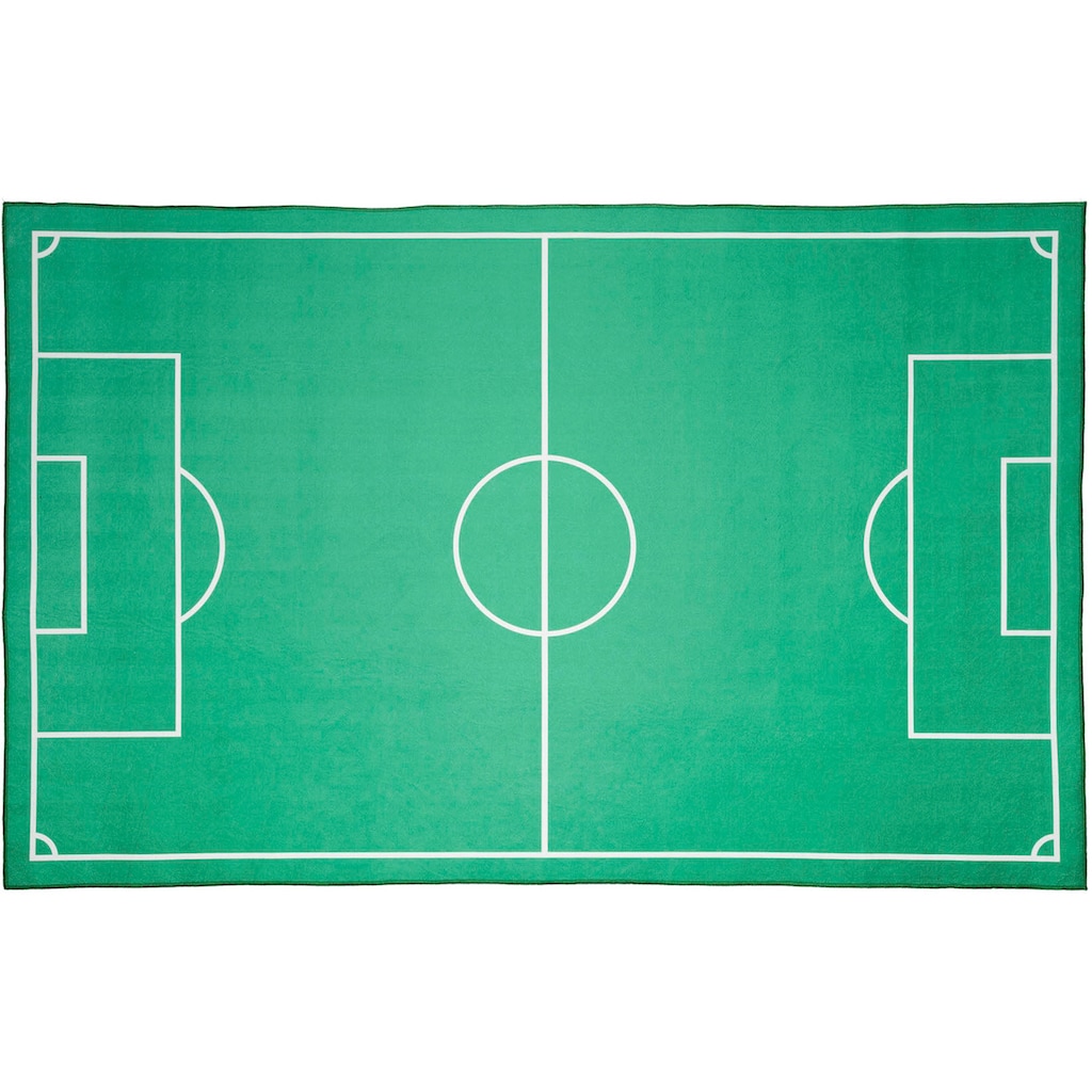 Böing Carpet Kinderteppich »Fußballfeld«, rechteckig
