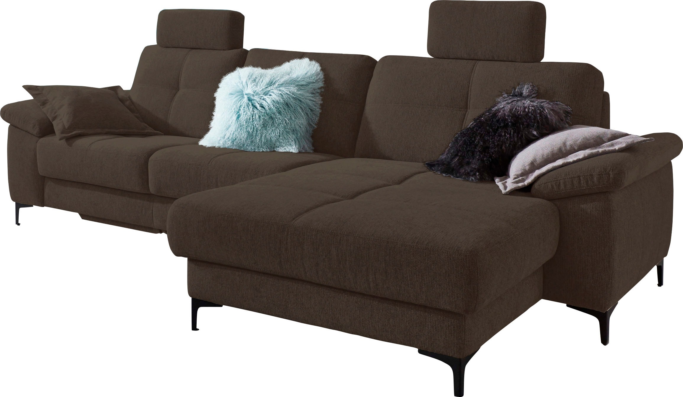 3C Carina Ecksofa »Burnaby bequem und modern, OTTOs Choice, L-Form«, 2 Kopf günstig online kaufen