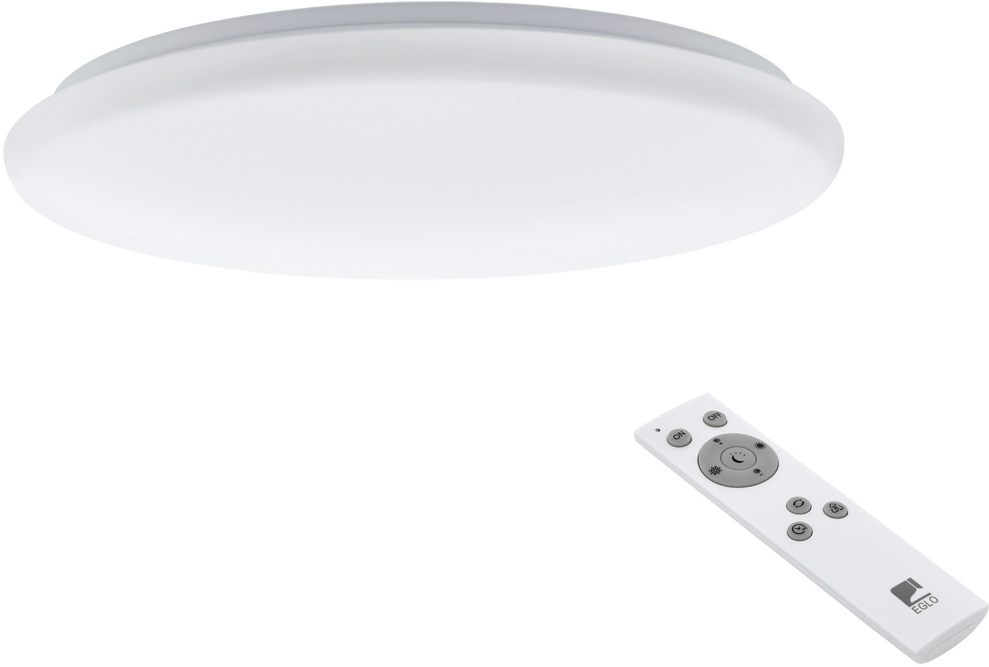EGLO LED Deckenleuchte »GIRON«, 1 flammig, Leuchtmittel LED-Board   LED fes günstig online kaufen