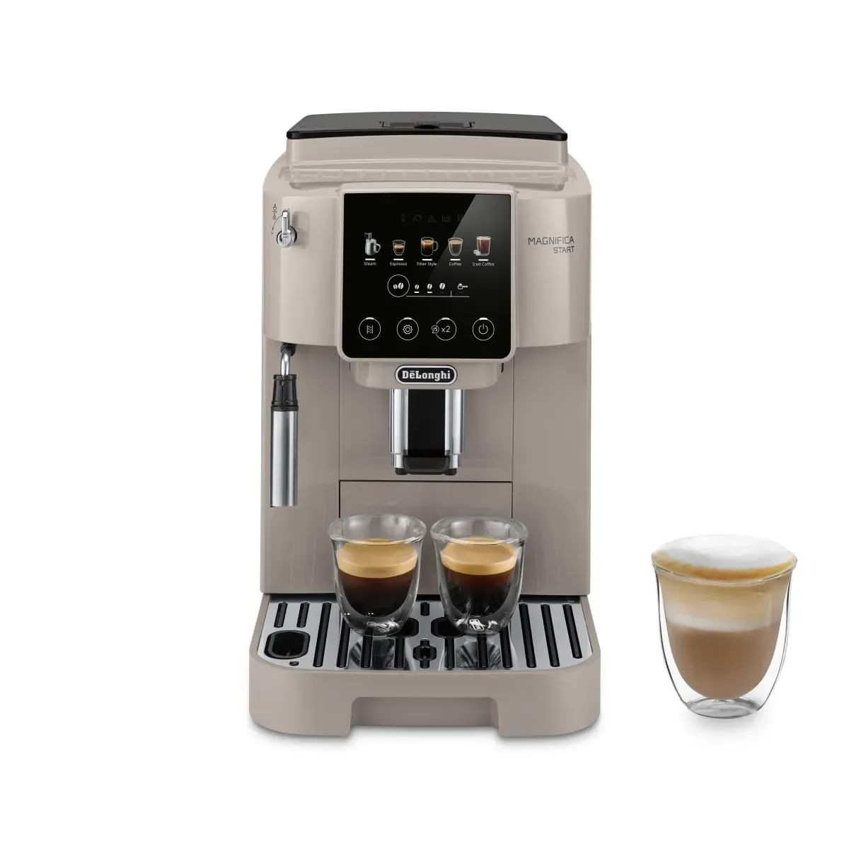 DE'LONGHI Kaffeevollautomat "Magnifica Start Pop ECAM220.50.BG", beige