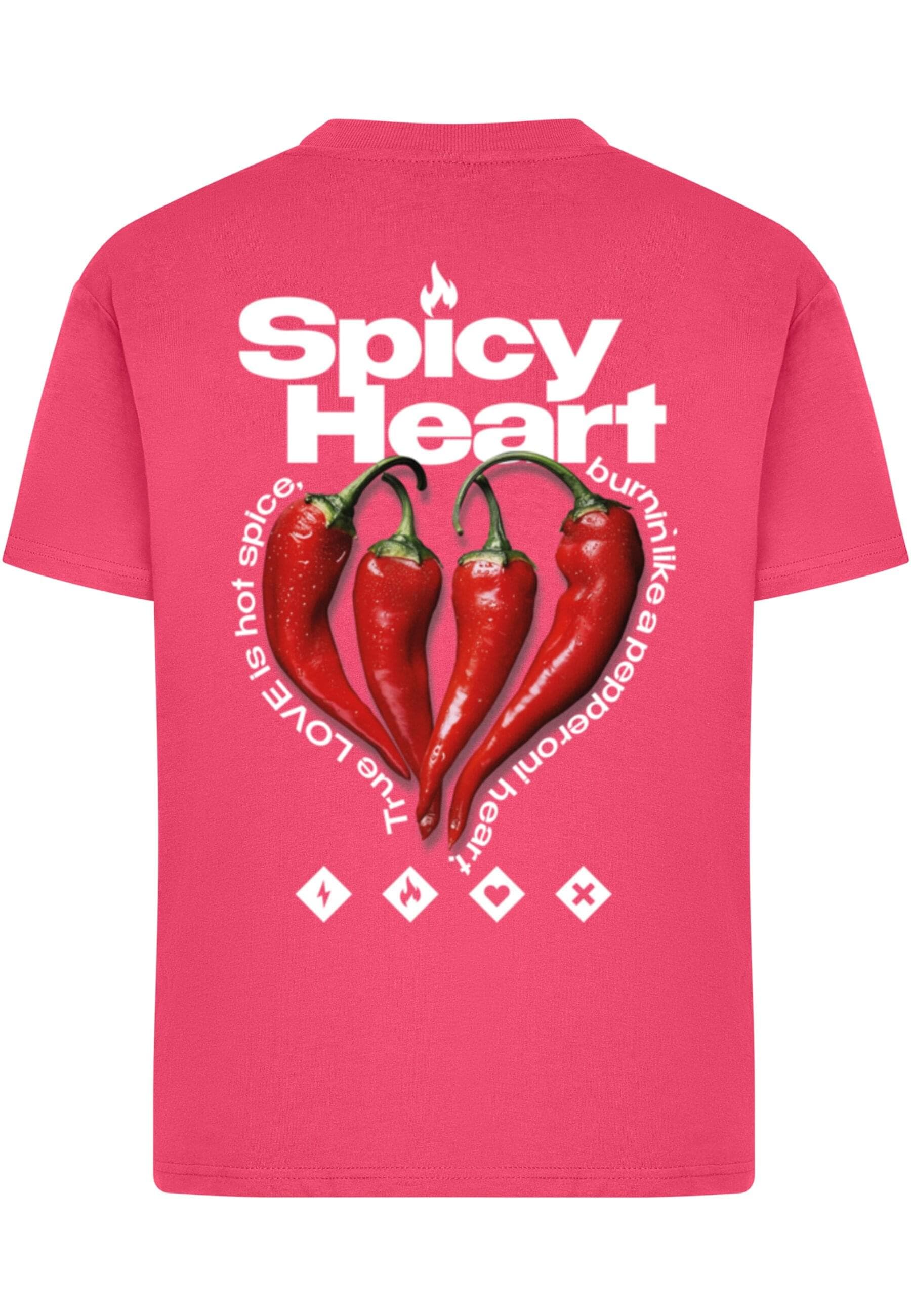 Miss Tee T-Shirt »Miss Tee Spicy Heart Tee« 1 Stk.