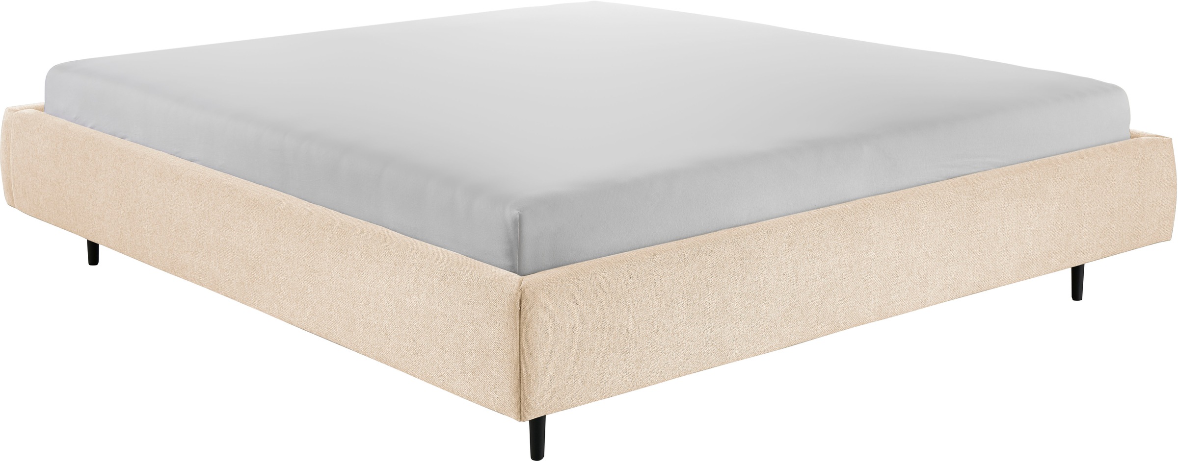 Home affaire Polsterbett »Lumira, rahmenhohes Design & wahweise Überlänge« günstig online kaufen