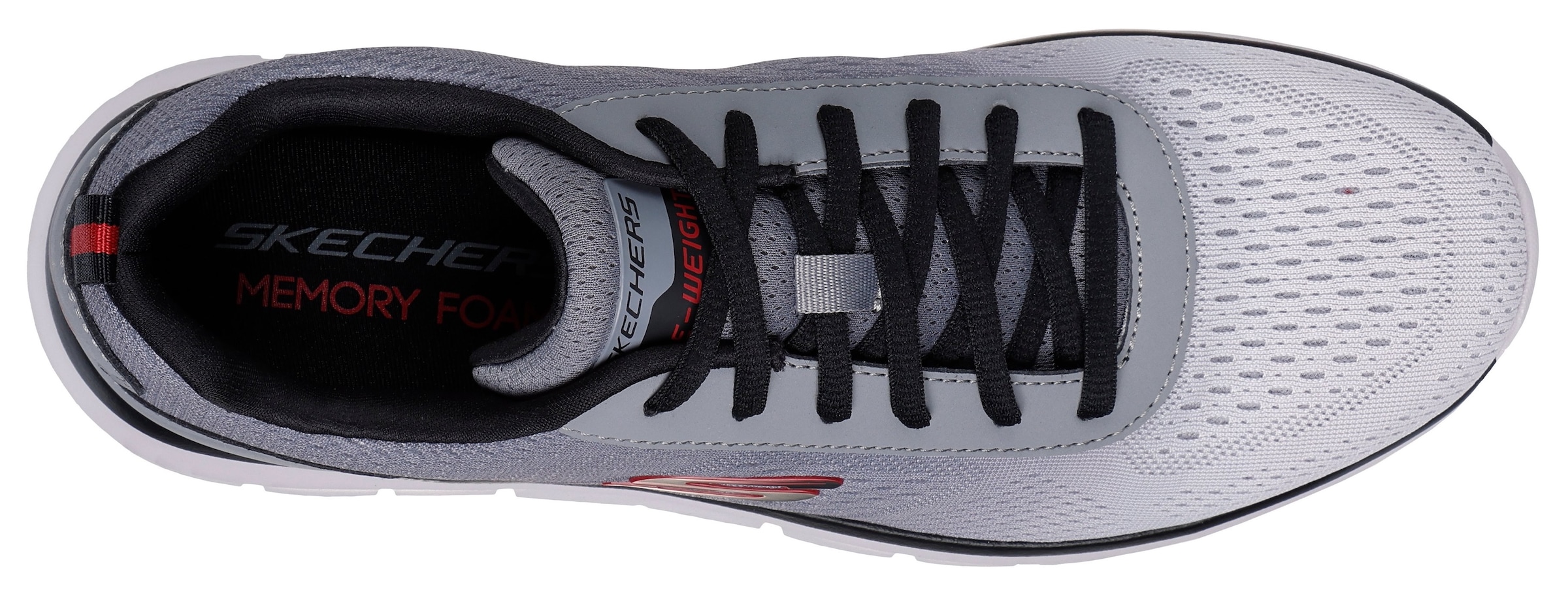 Skechers Sneaker »TRACK-RIPKENT«, Freizeitschuh, Halbschuh, Schnürschuhin veganer Verarbeitung