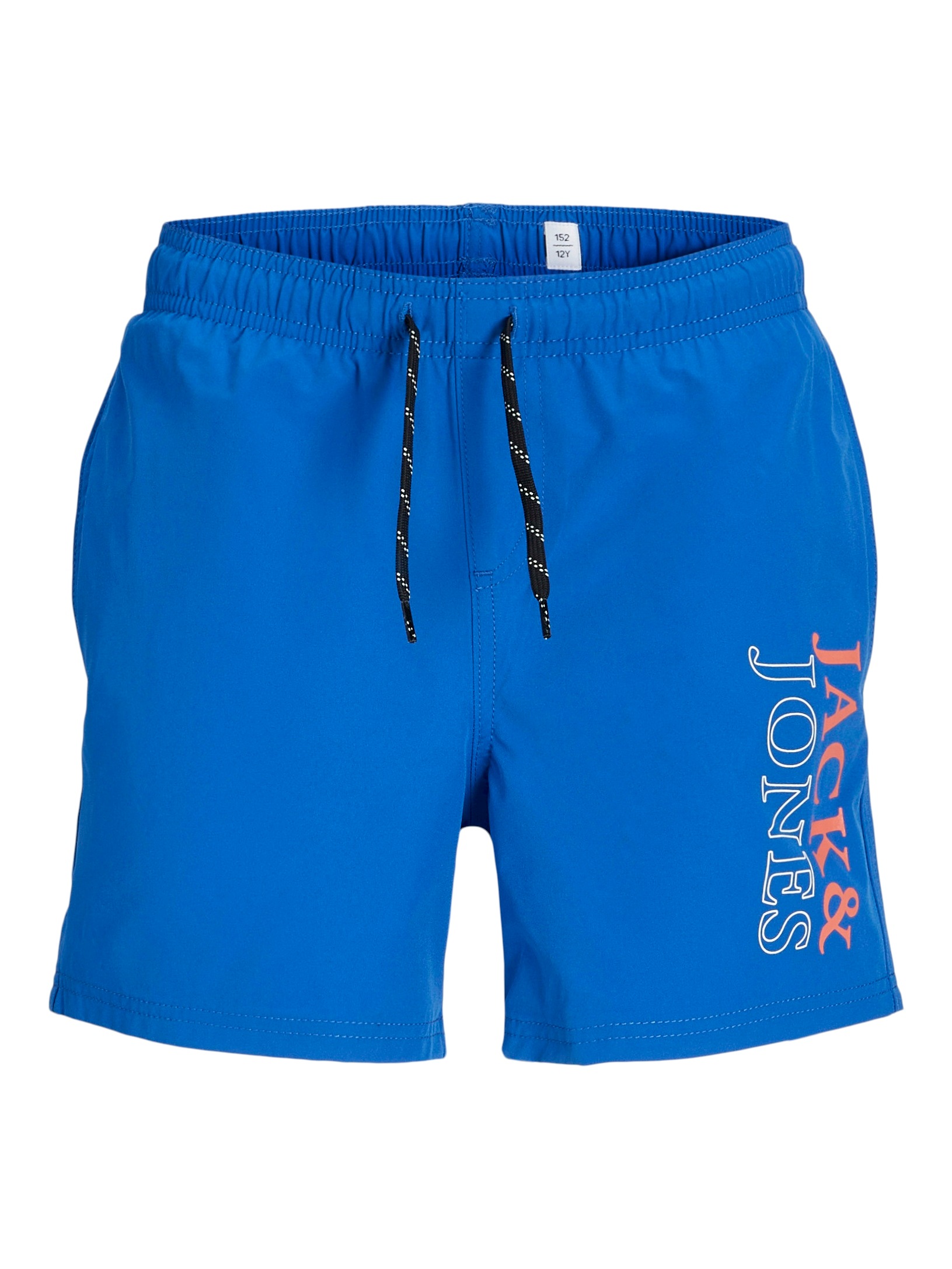 Jack & Jones Junior Badeshorts »JPSTMAUI mit Logoprint und praktischen Taschen«, bedruckt, modisch, regular fit, Web