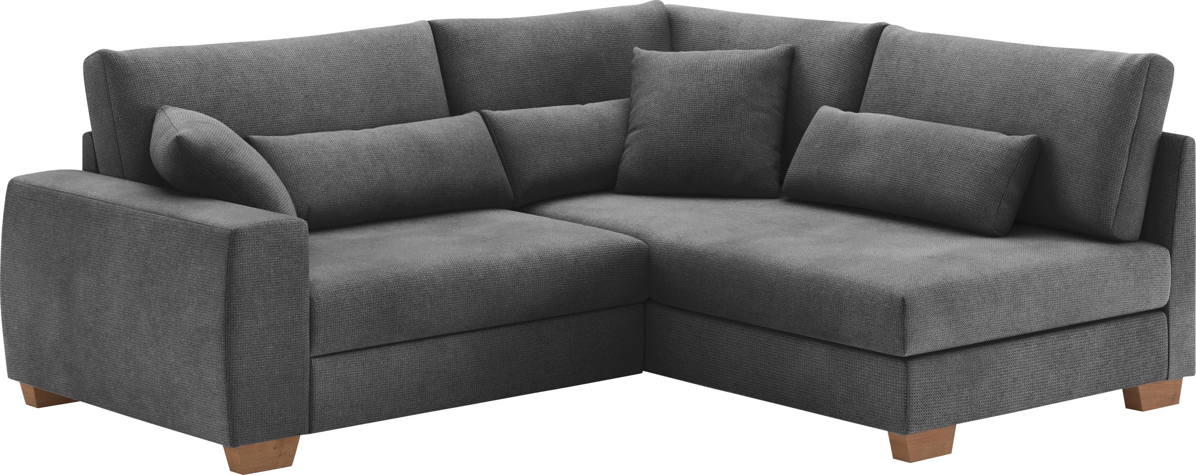 Mr. Couch Ecksofa »Helena L-Form«, Mit Federkern, wahlweise mit Bettfunktio günstig online kaufen