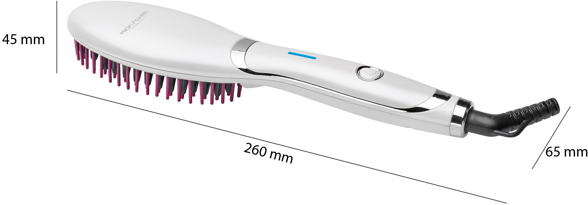 ProfiCare Haarglättbürste »PC-GB 3021«, Ionen-Technologie