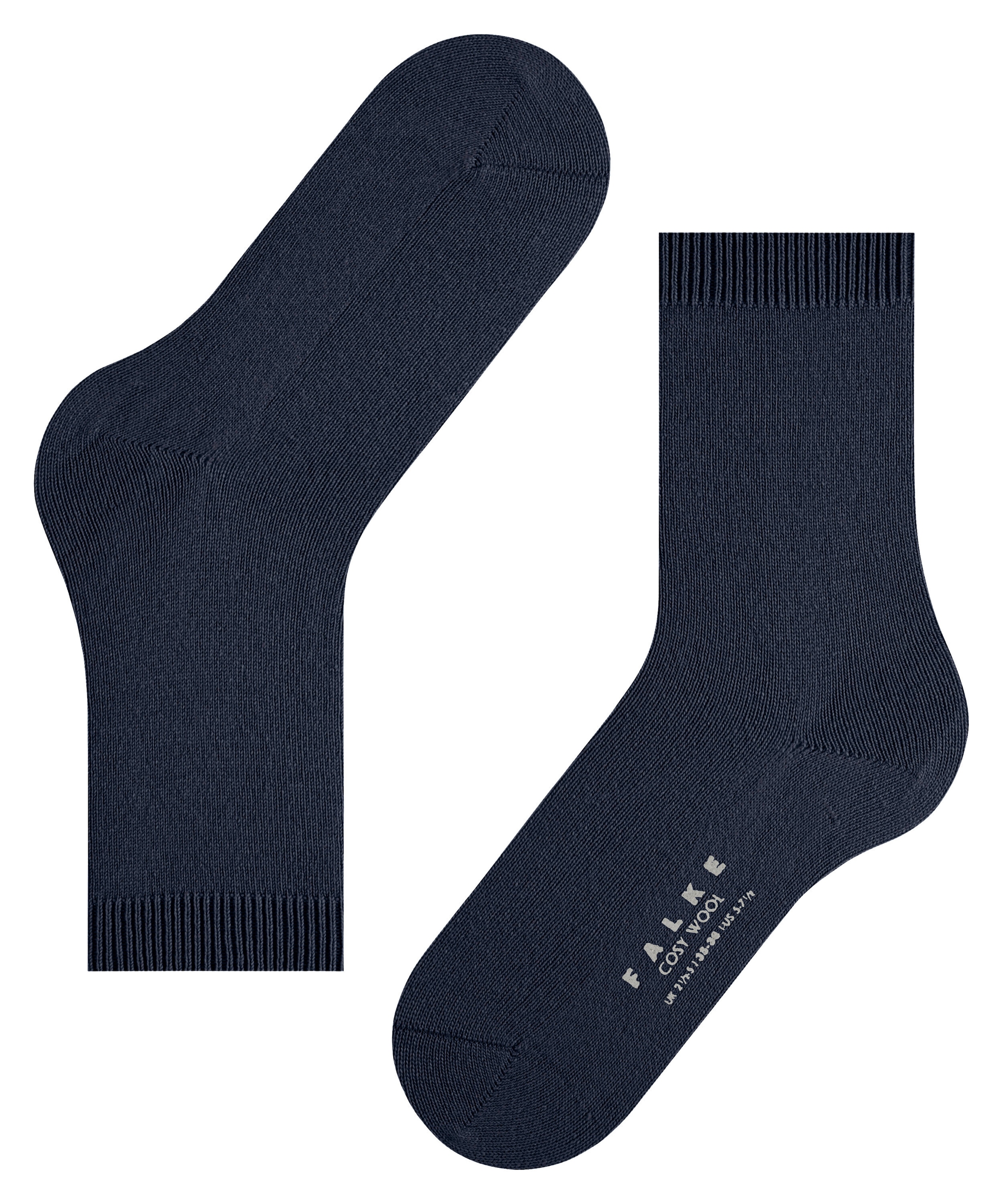 FALKE Socken »Cosy Wool« aus Wolle, Kaschmir, Viskose und Polyamid, mit flacher Zehennaht