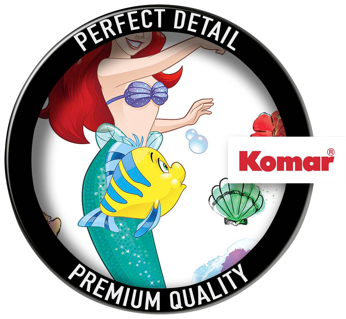 Komar Vliestapete »Selbstklebende Vlies  - Ariel XXL - Größe 127 x 200 cm«, bedruckt, Kinderzimmer