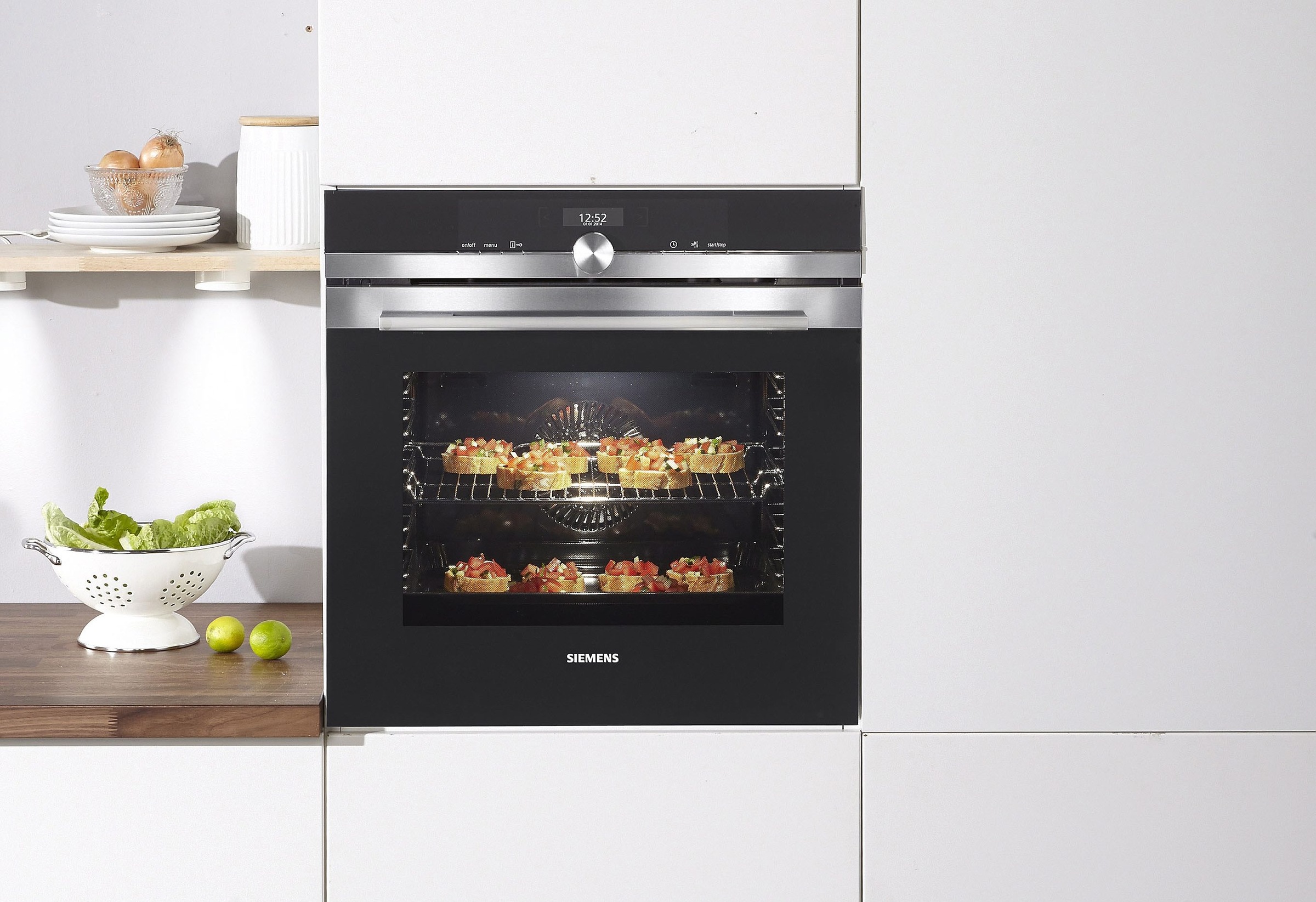 SIEMENS Pyrolyse Backofen »HB672GBS1«, iQ700, HB672GBS1, Pyrolyse-Selbstreinigung, mit Pizzastufe