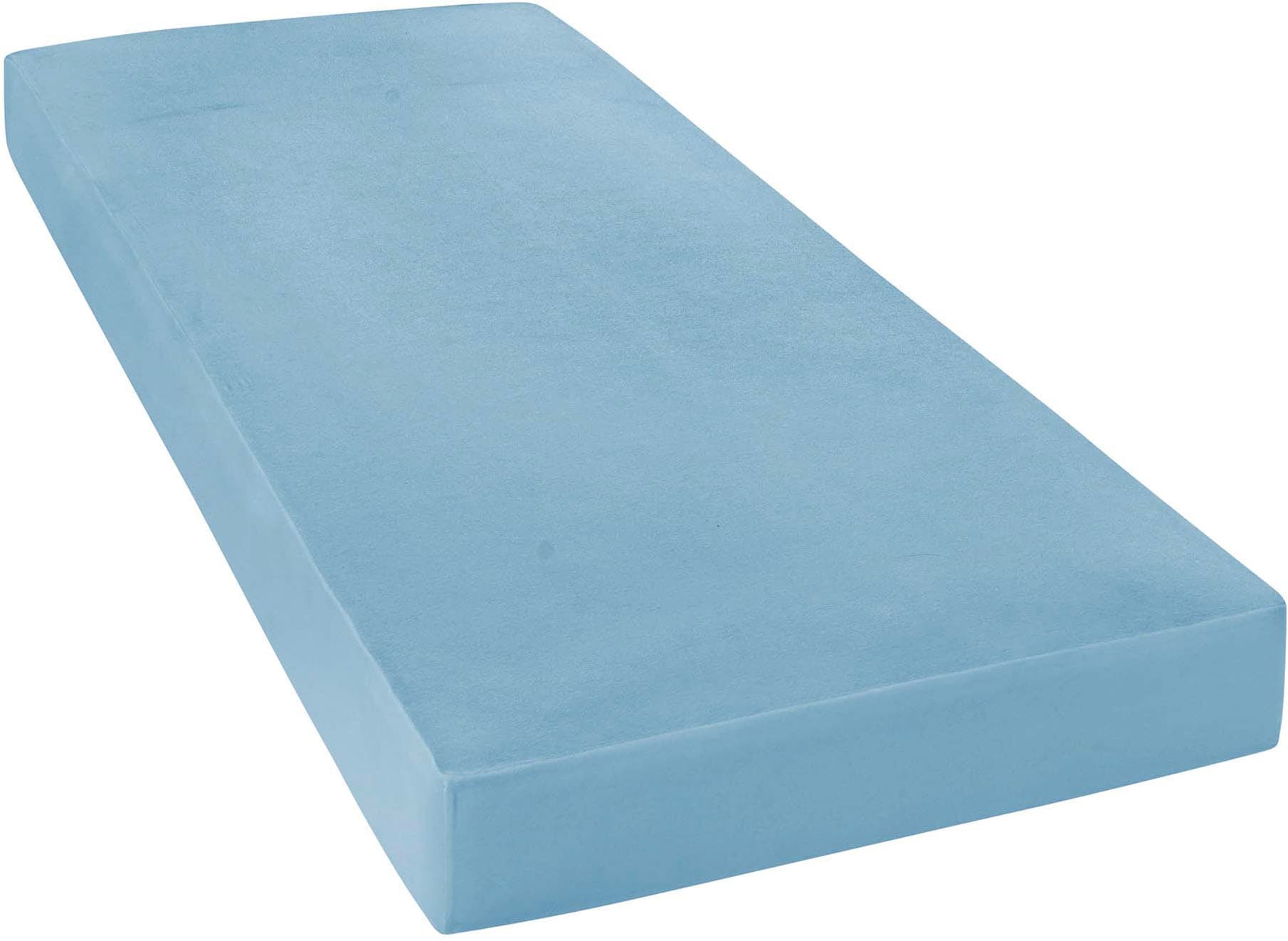 Janine Spannbettlaken »MAKO-FEINJERSEY 5007« aus 100% Baumwolle, für Matratzen bis 26 cm Höhe