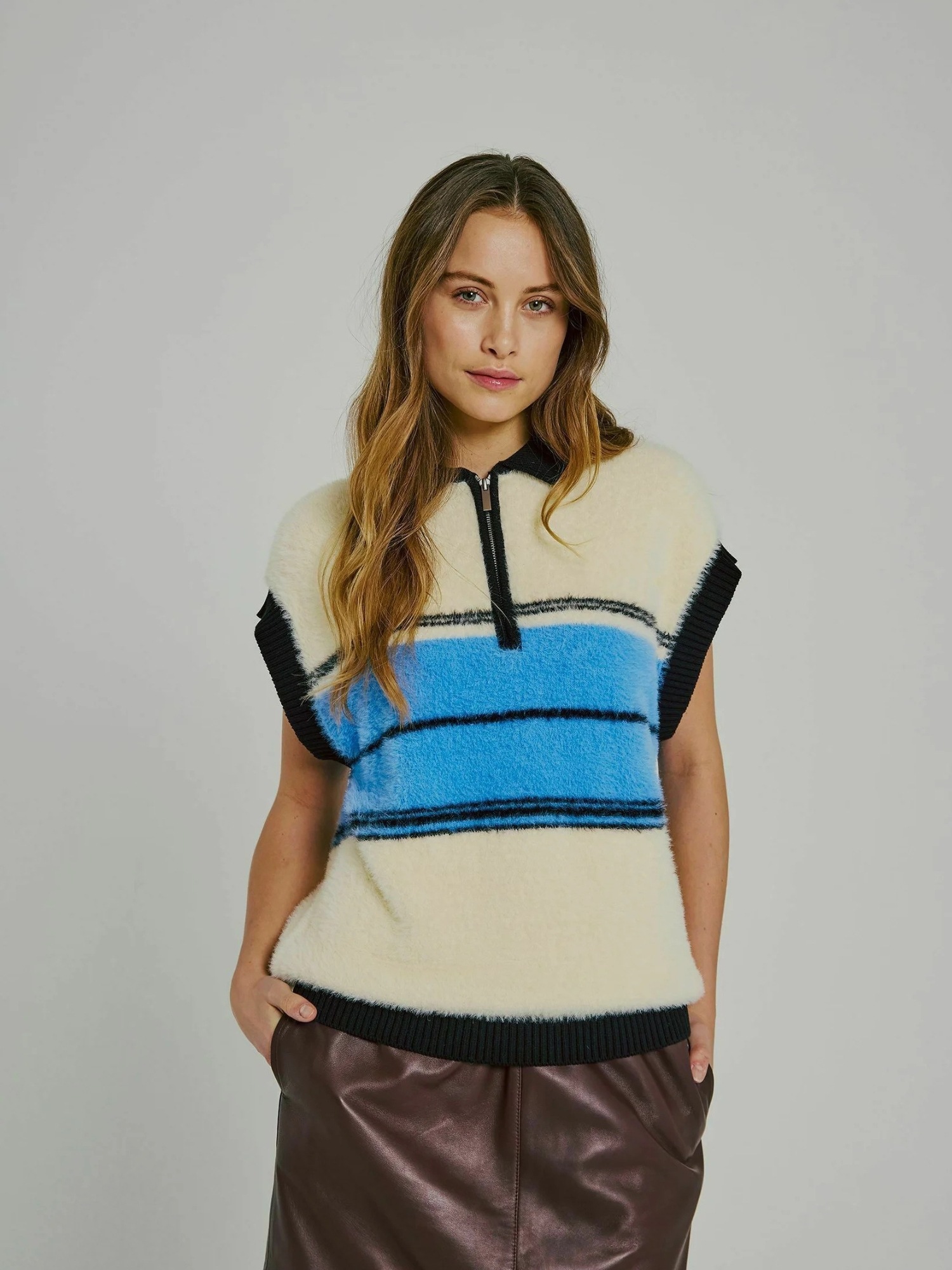 NORR Strickpullover »NORR Sweater Sky«