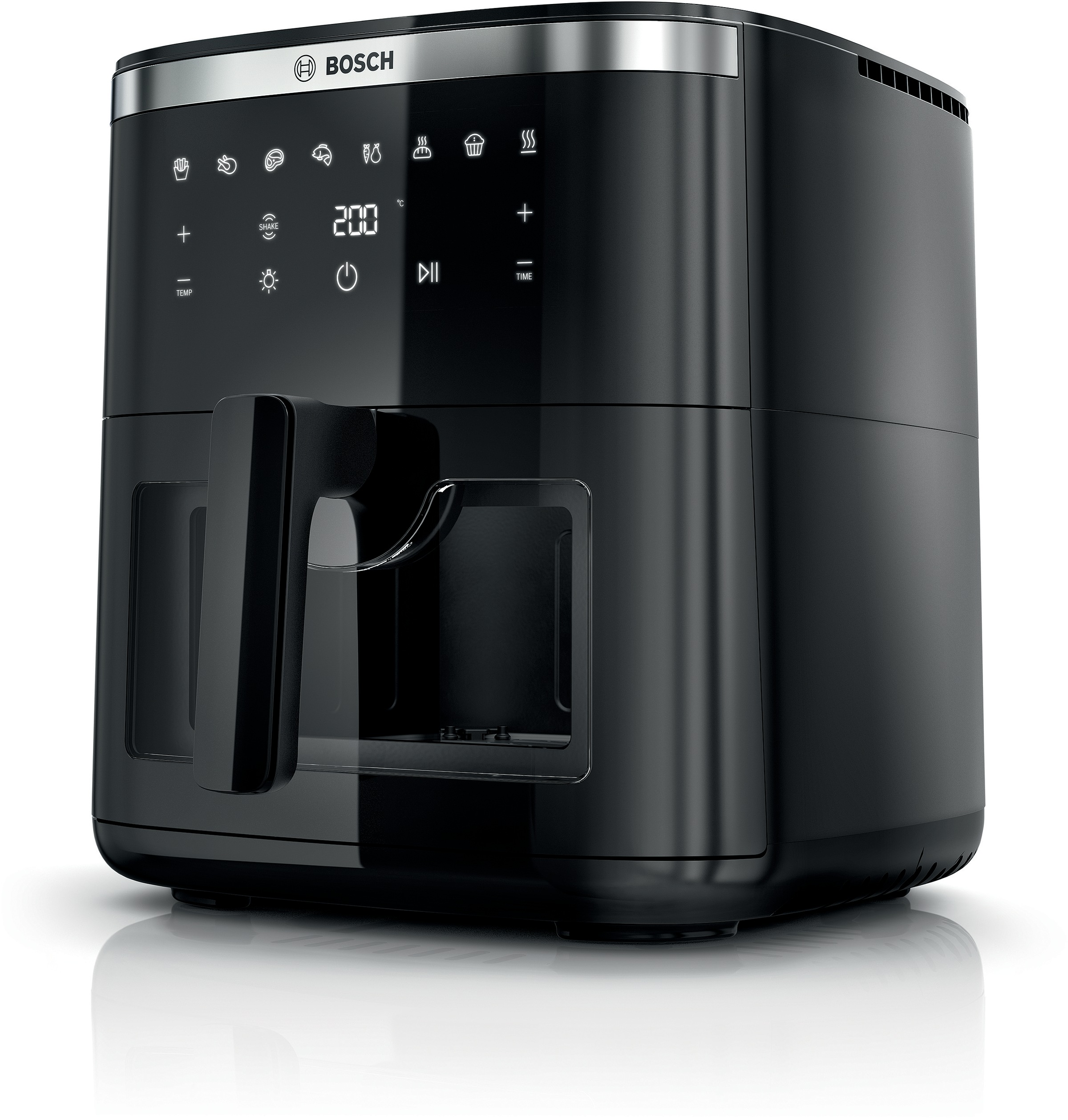 BOSCH Heißluftfritteuse »Air Fryer Serie 6, MAF671B0, 7,2l, Sichtfenster, 7 günstig online kaufen