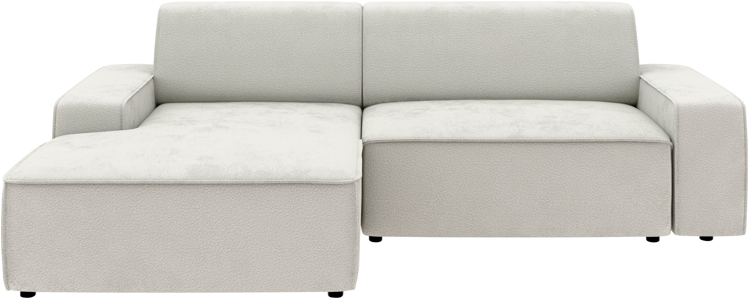 TRENDMANUFAKTUR Ecksofa »Graz, wahlweise mit Sitzvorschub und Bettkasten, L-Form, Breite 246 cm«, in Cord-, haustierfreundlichem LEO Struktur- oder LUMOS-3D-Bezug