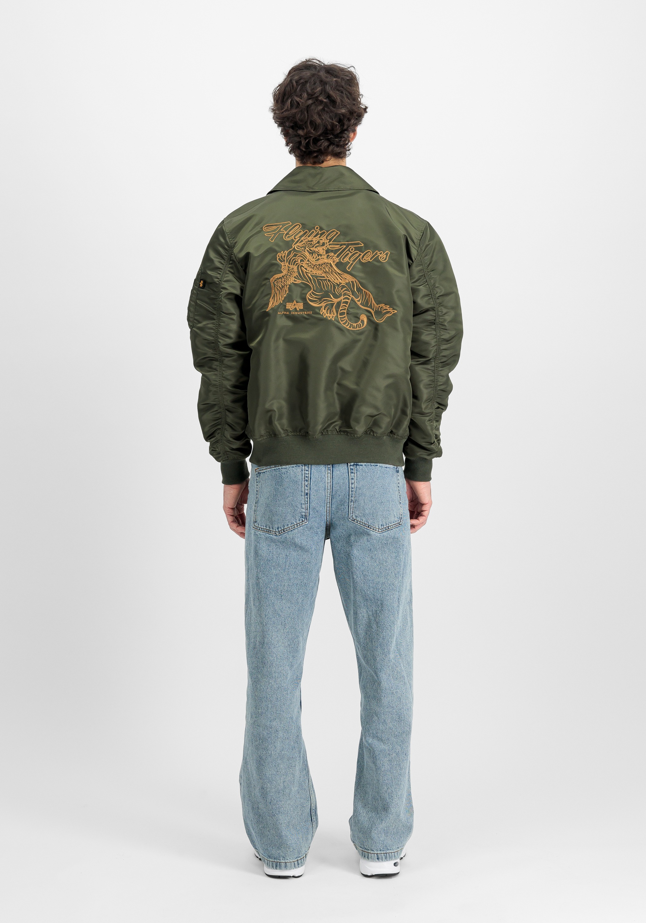 Alpha Industries Bomberjacke »Alpha Industries Men - Bomber Jackets Flying Tigers CWU«