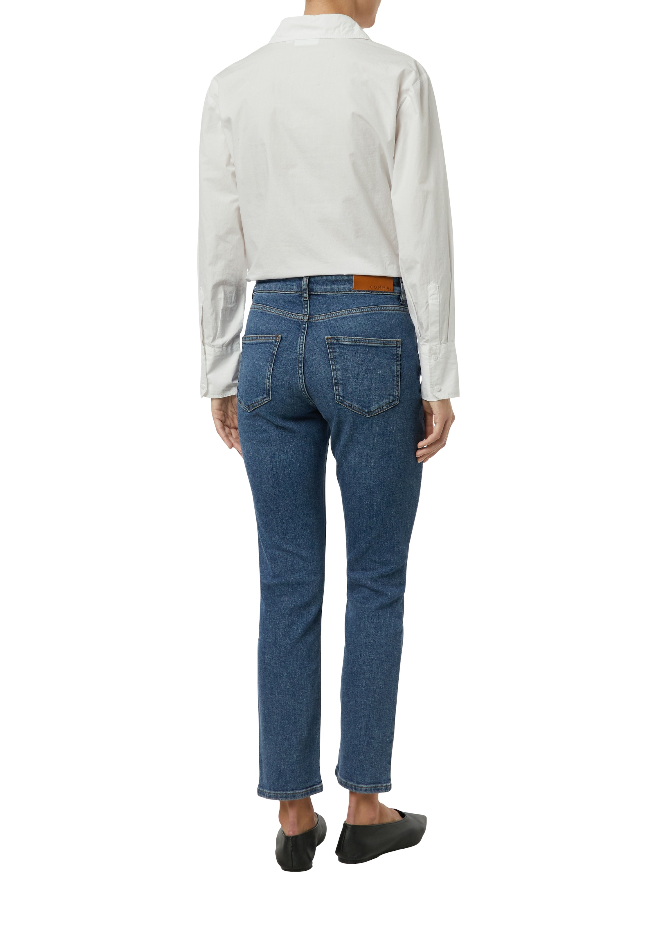 Comma 5-Pocket-Jeans mit schmalem Bein und Stretch
